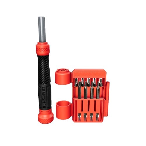 CRAFTSMAN 18-Piece Bi-Material Handle Multi-Bit Screwdriver Set CRAFTSMAN 18-Piece Bi-Material Handle Multi-Bit Screwdriver Set