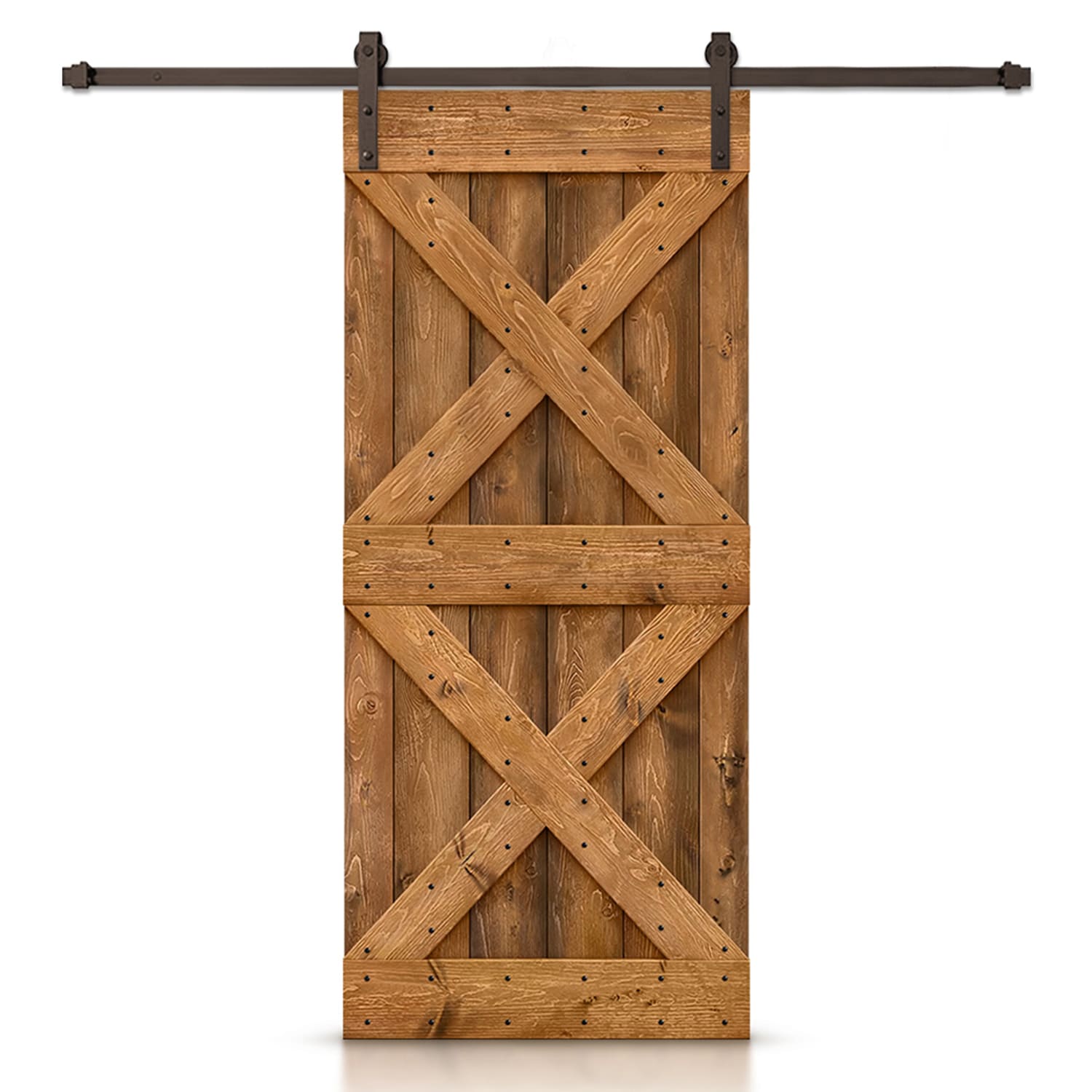 CALHOME Cross bar Barn Doors at Lowes.com