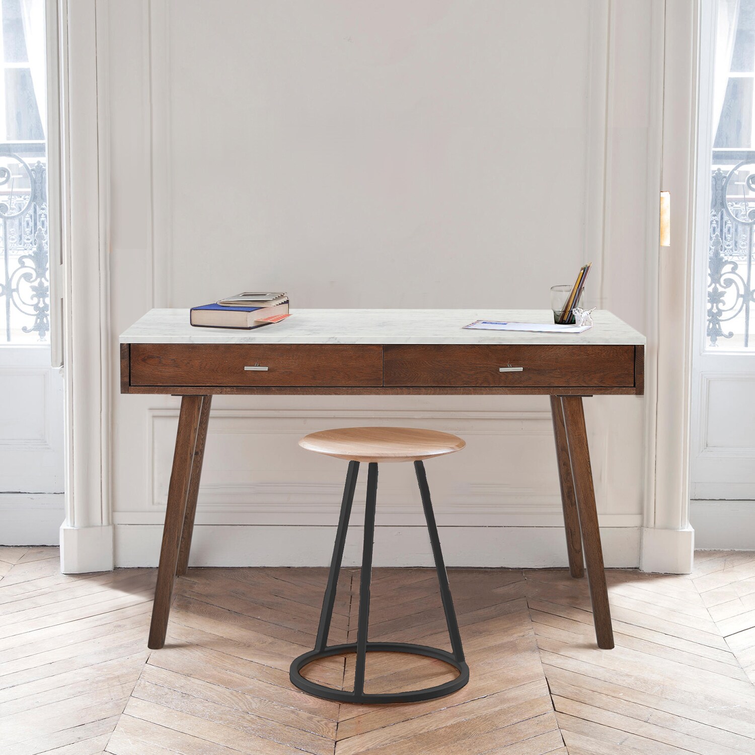 The Bianco Collection TBC-4103-PT1830-WHT desks - View #5