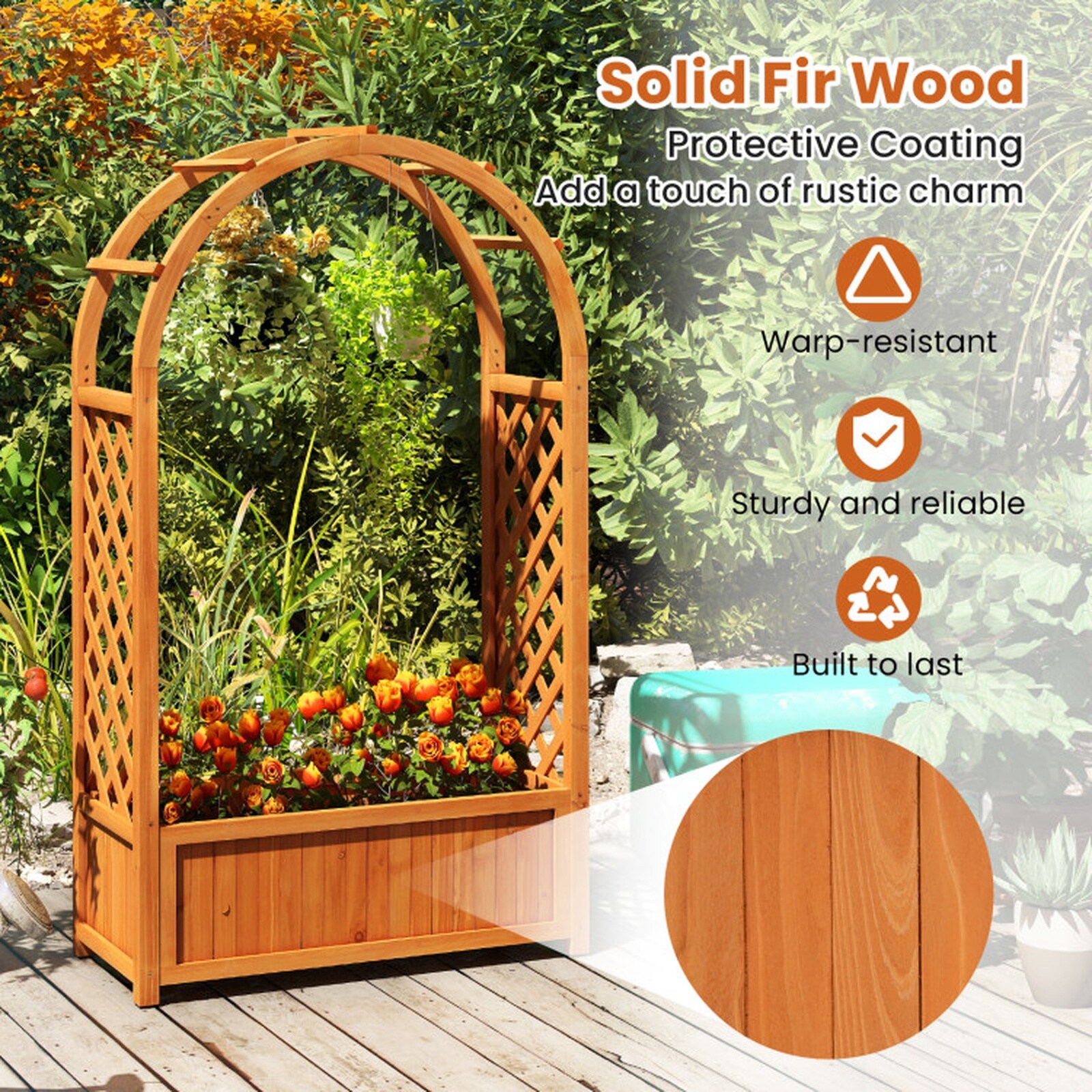 SUGIFT LW108SUGHY1697 Raised-Planter-Boxes - View #5