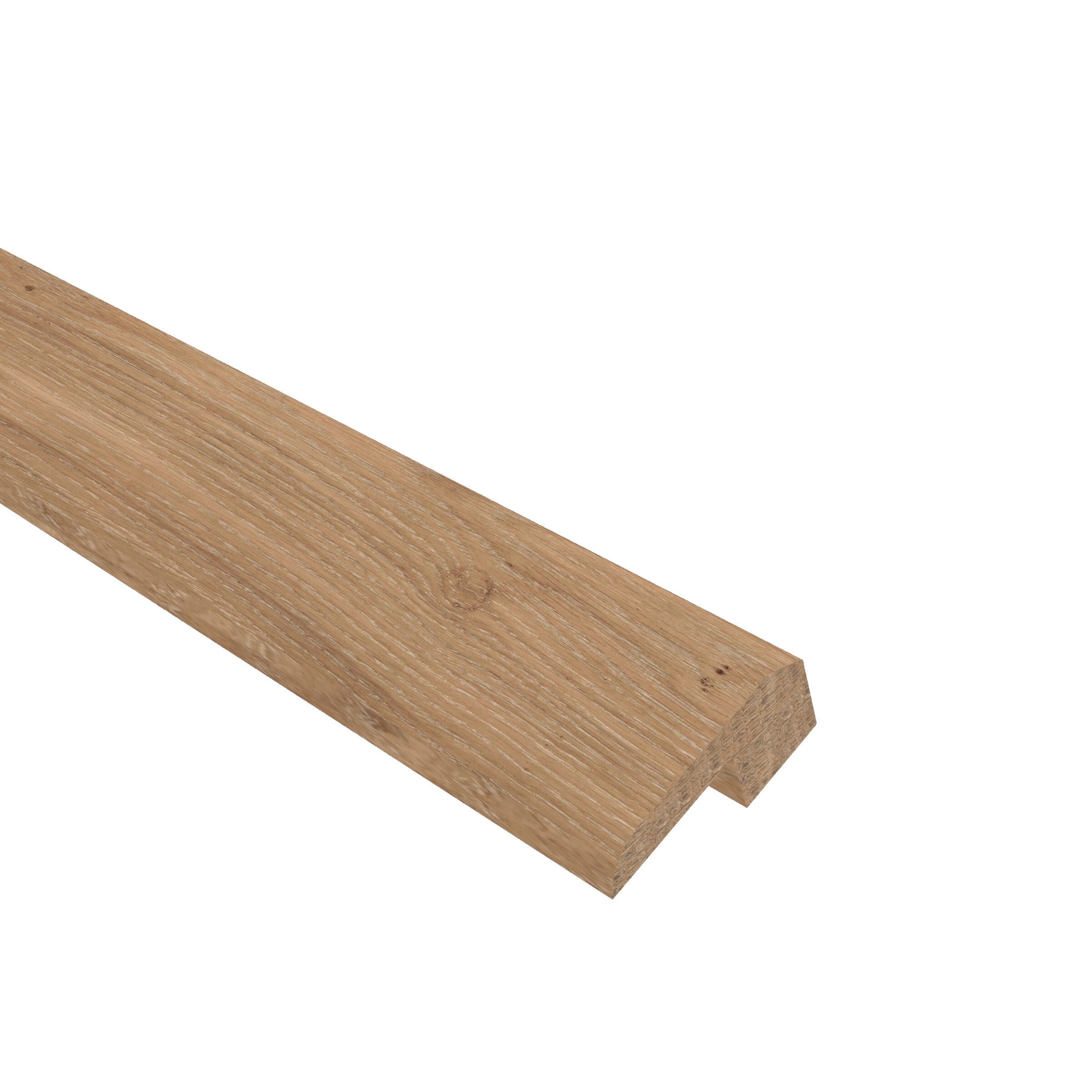 CALI 7602001218 Cellar Twilight Tannin 3/4-in T x 1-1/2-in W x 74.8-in L Prefinished European white oak Wood Threshold Floor Moulding Trim