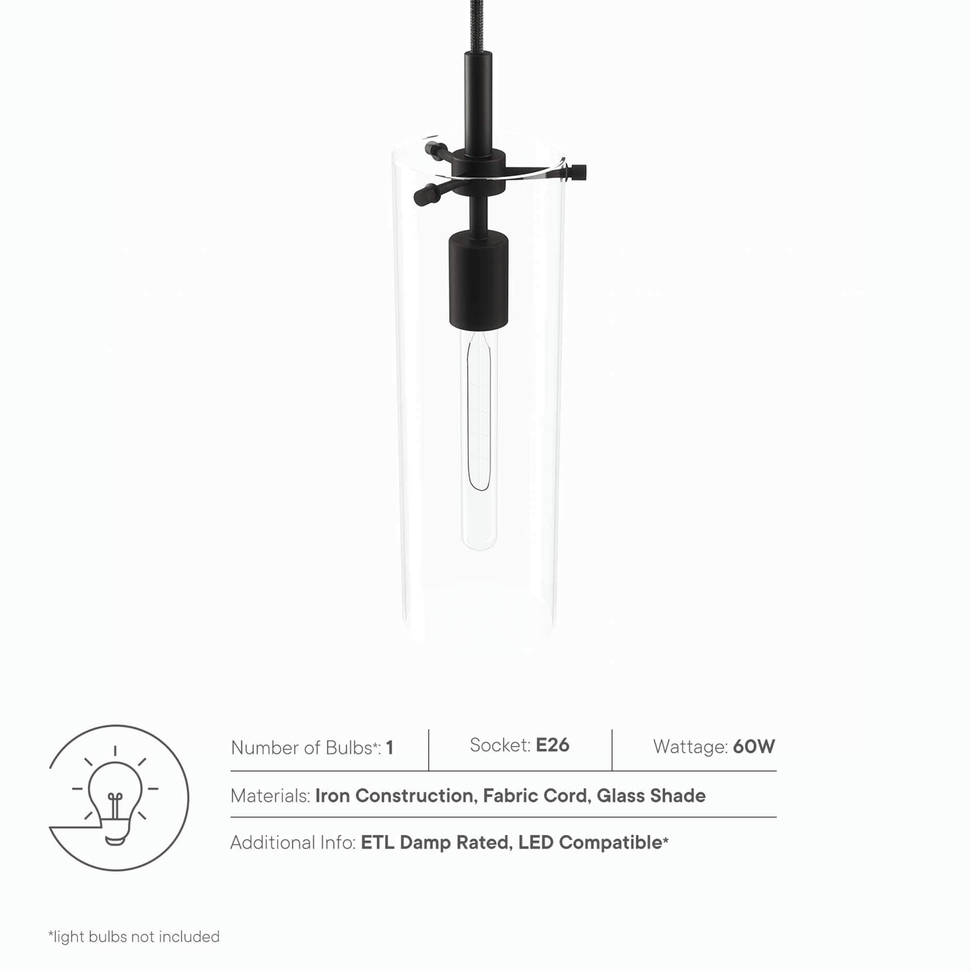 Modway EEI-5652-CLR-BLK b090015 - View #3