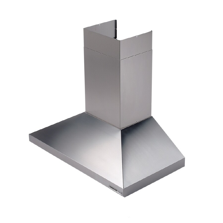 Broan 36-in Ducted Stainless Steel Wall-Mounted Range Hood at