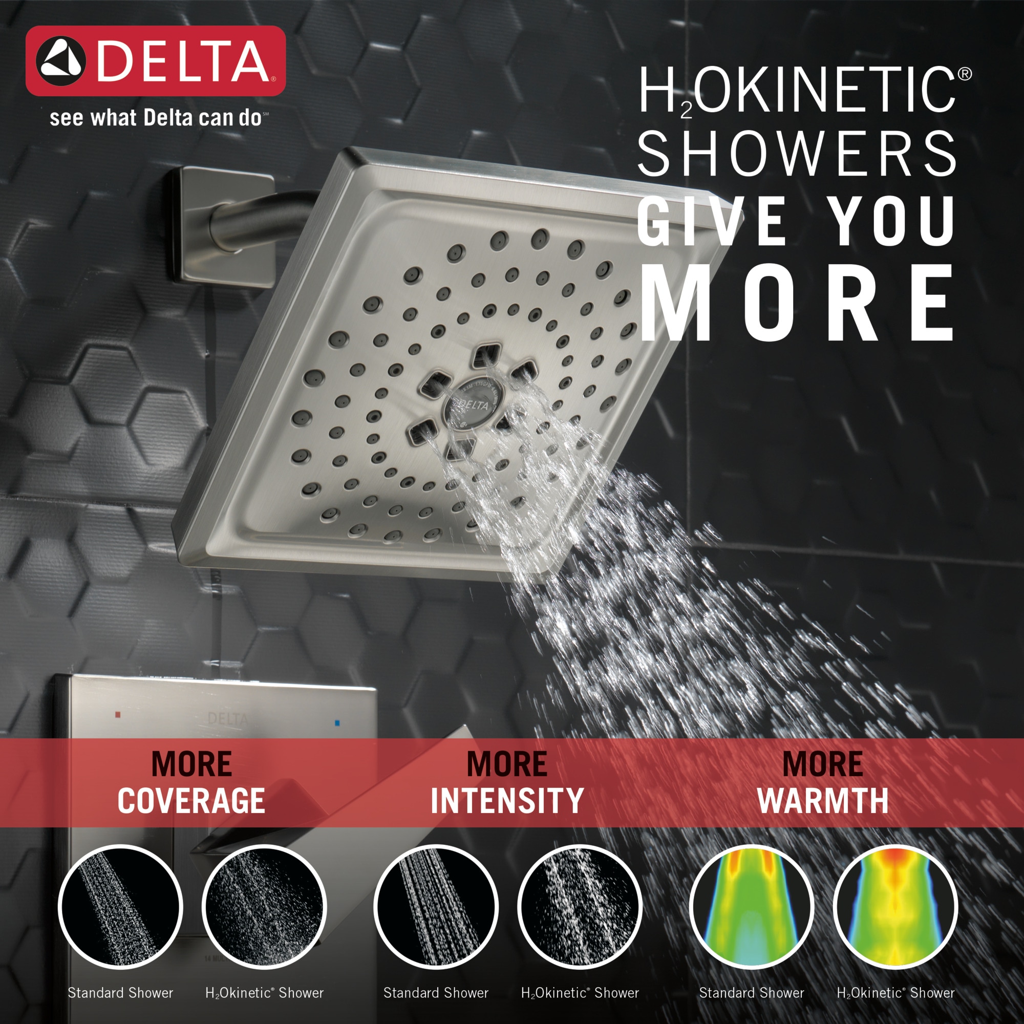Delta T14443-SS-PR Tub-Shower-Faucets - View #5