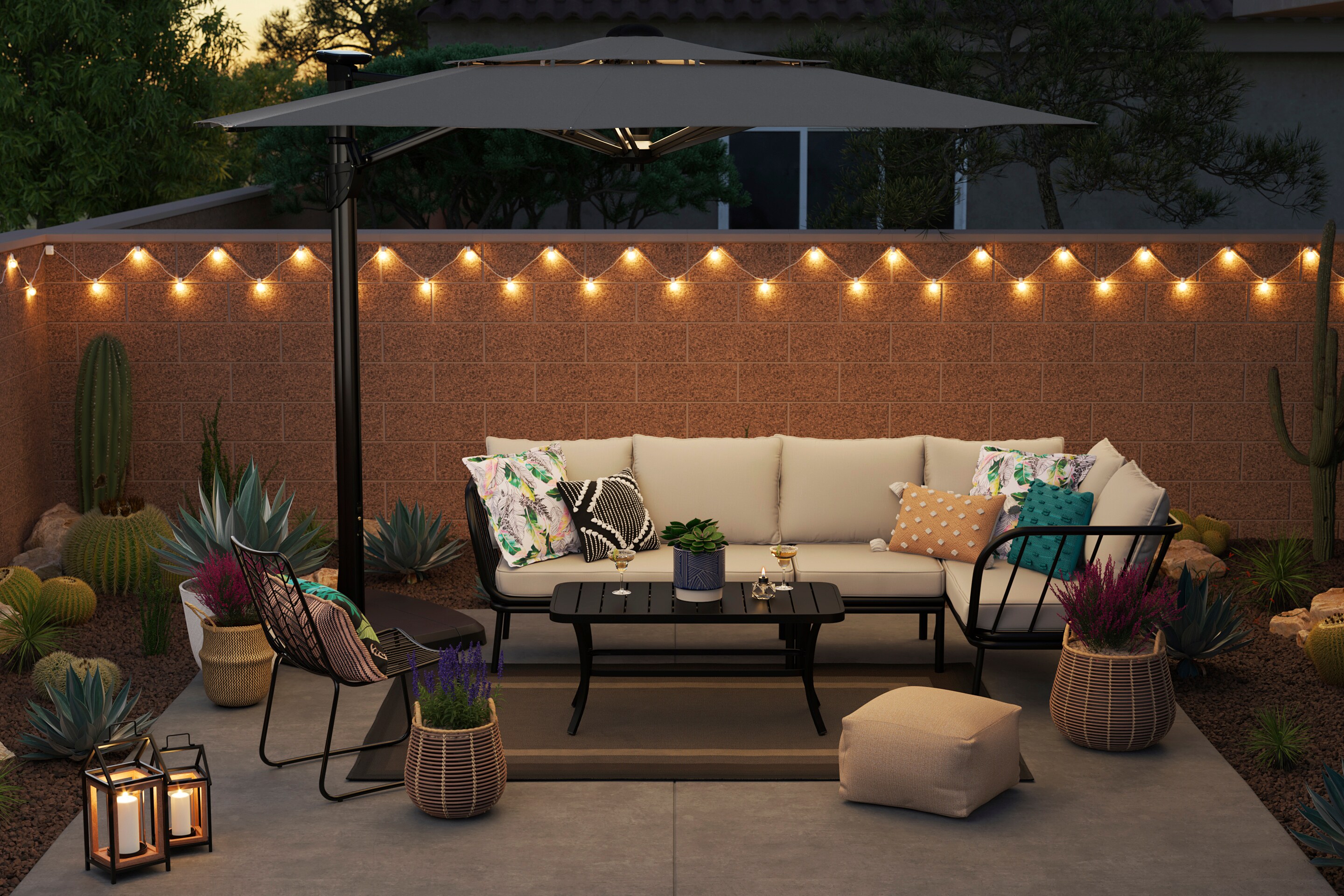 Style Selections LG-21173-CT Patio-Tables - View #5