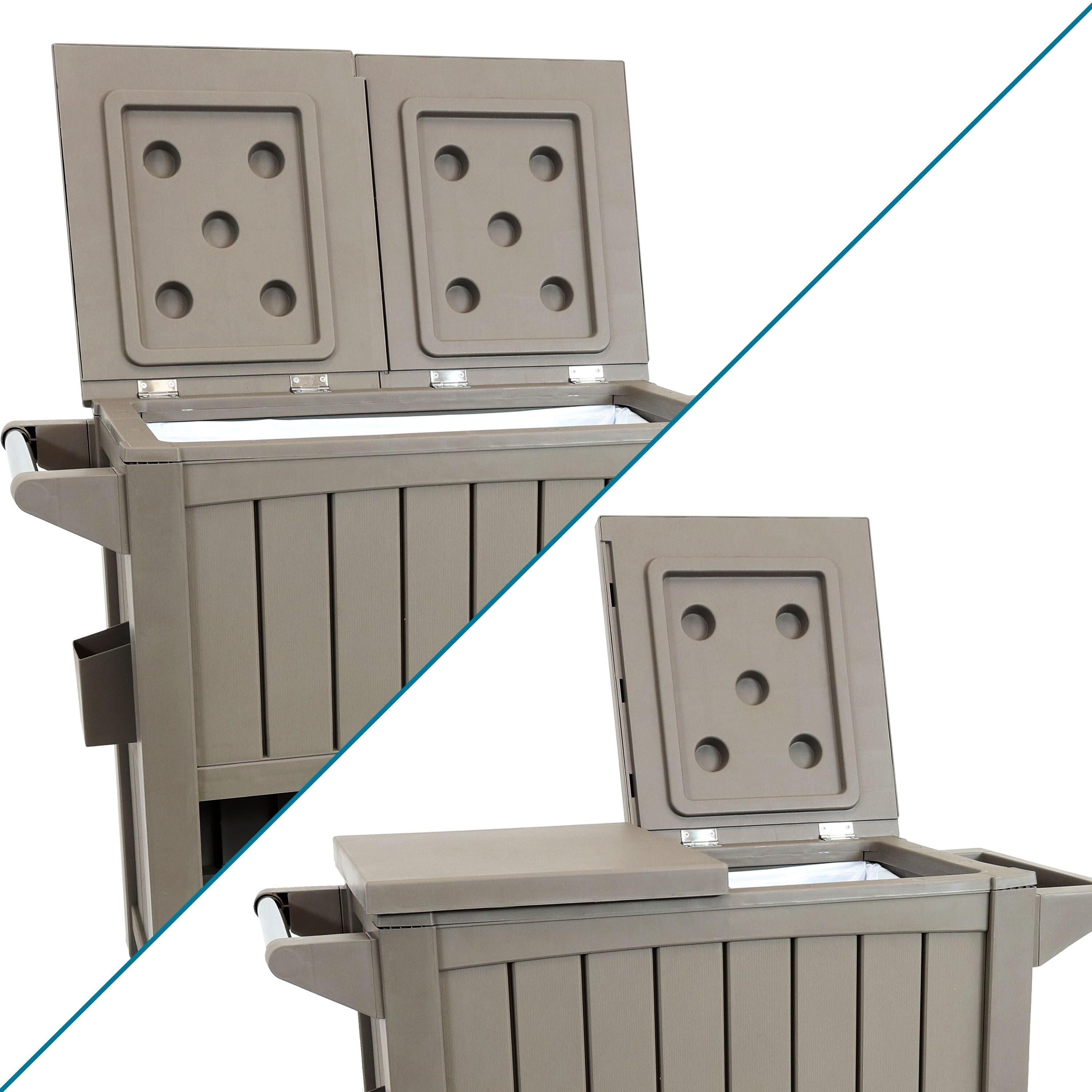 Sunnydaze Decor TST-016 Serving-Trays-Caddies - View #2
