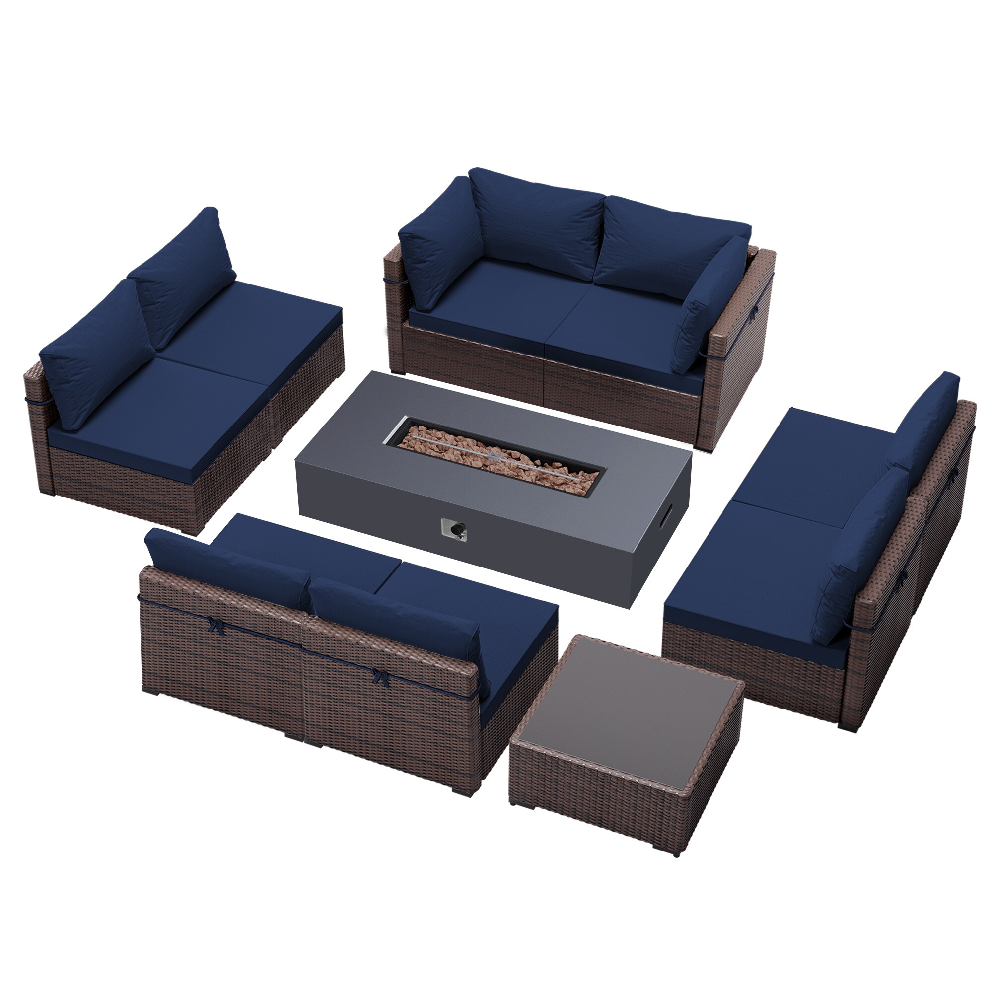 Patio Watcher SF-AB2C-N56TP Patio-Conversation-Sets - View #2