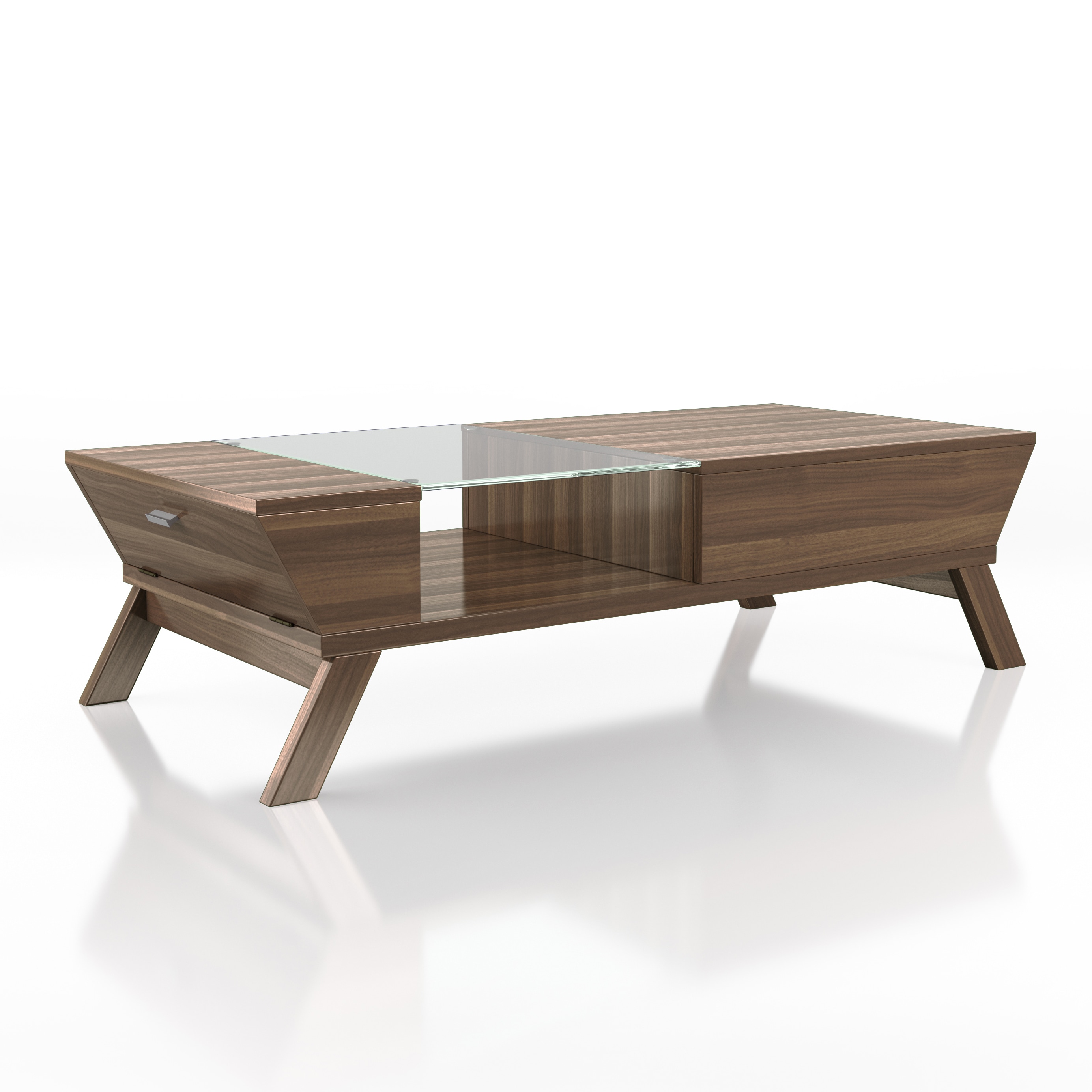 Furniture of America YNJ-CT1015WNT-A1 Coffee-Tables - View #3