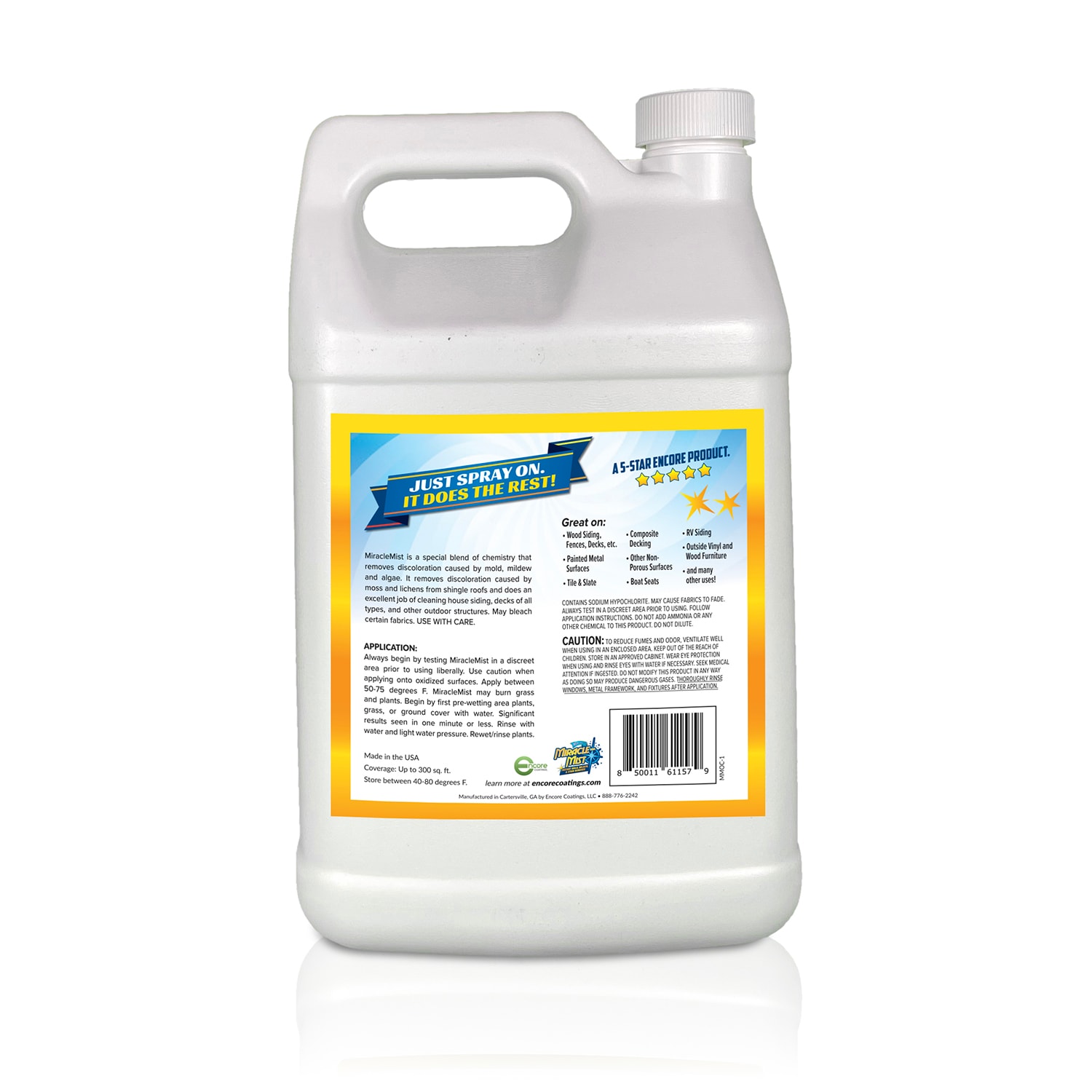 Encore Coatings 1-Gallon Multi-surface Outdoor Cleaner in the Outdoor ...