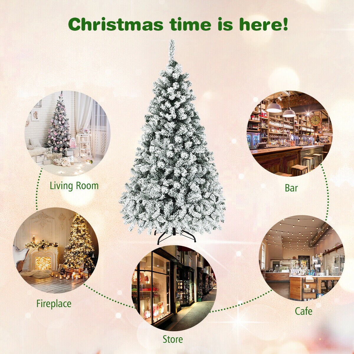 Forclover HYFE-23723 Artificial-Christmas-Trees - View #7