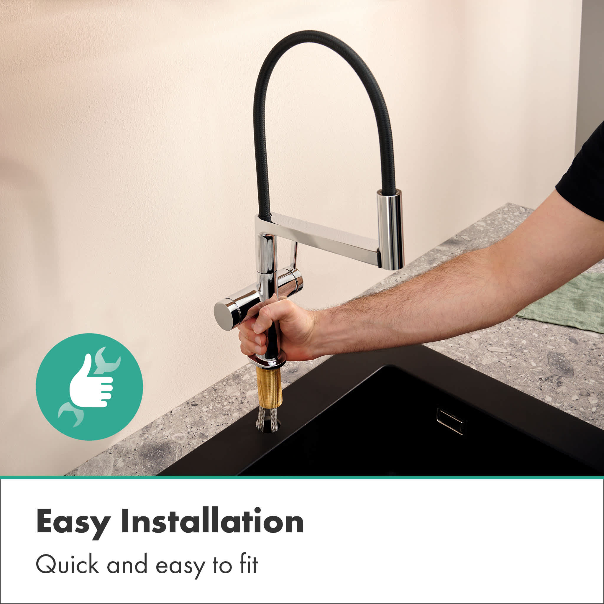 Hansgrohe 72861001 Kitchen-Faucets - View #10