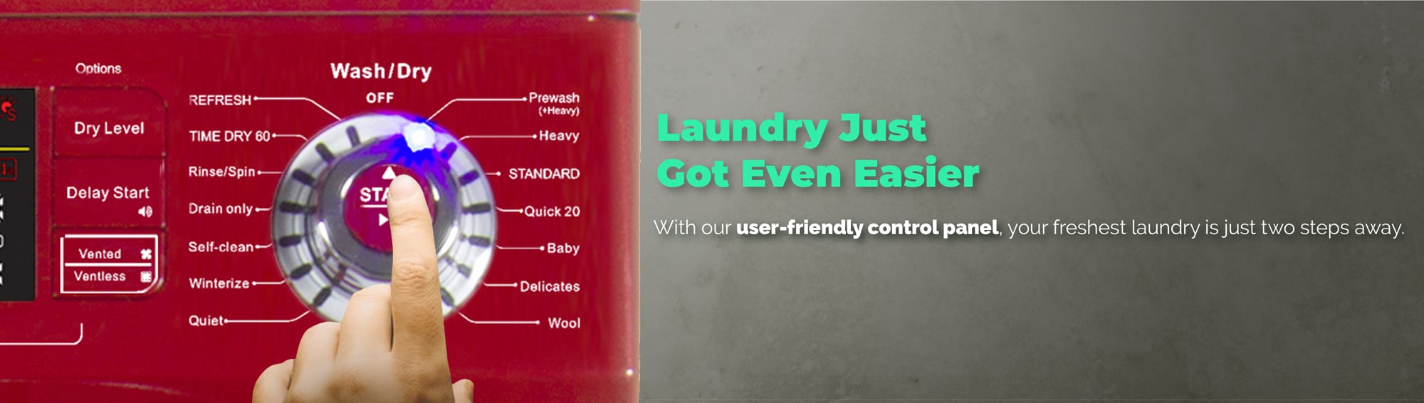 Equator Advanced Appliances EZ 4400 N MERLOT Combination-Washers-Dryers - View #16