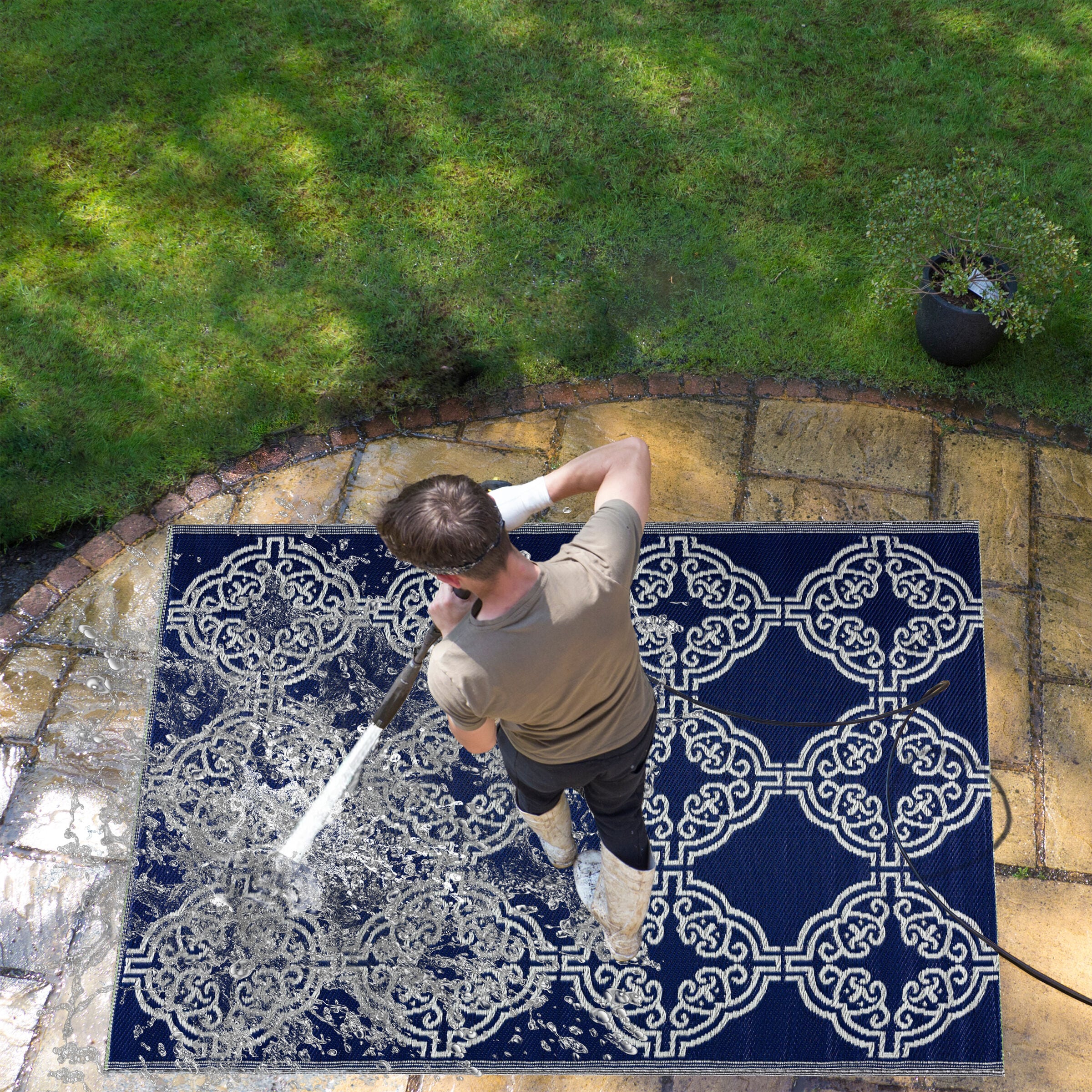 Playa Rug PLY-R-MRC-NC-5X7 rugs - View #5