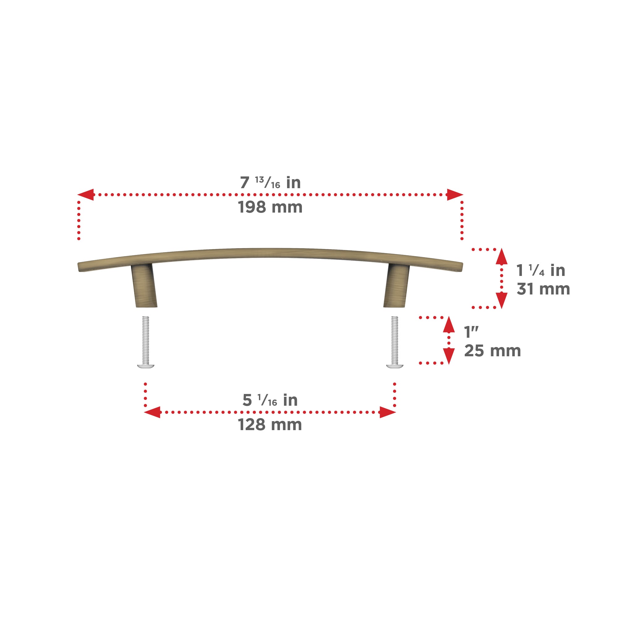 Richelieu BP650128AE Cabinet-Pulls - View #5