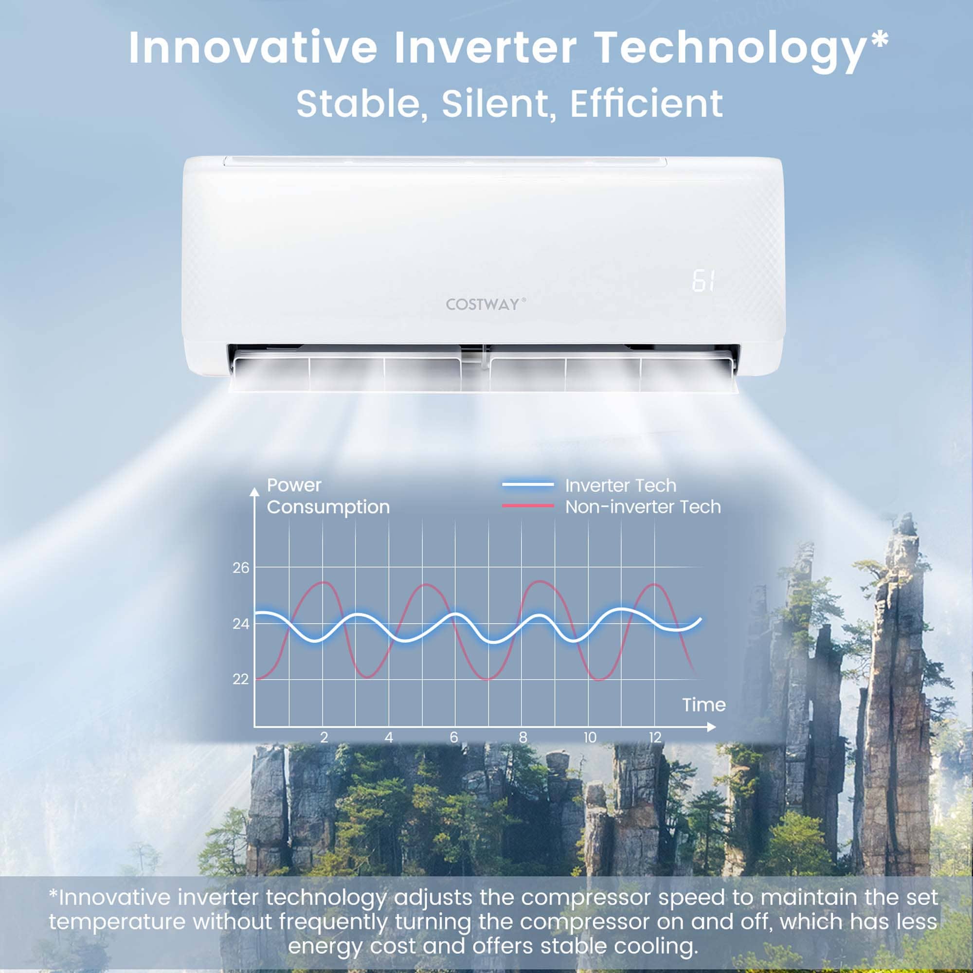 Costway CSHY000003 Ductless-Mini-Splits - View #4