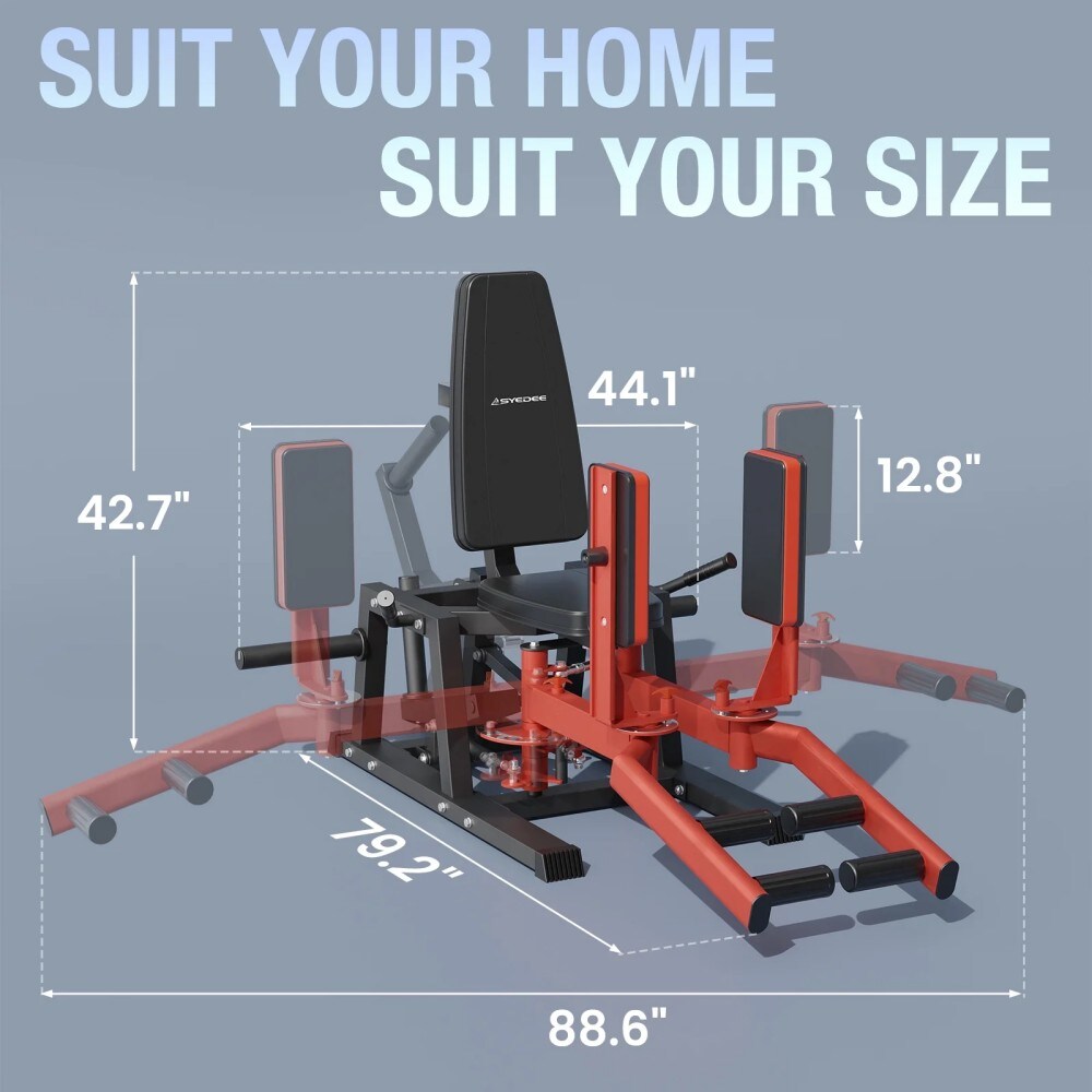Syedee HA01-R Lat-Pull-Down-Machines - View #7