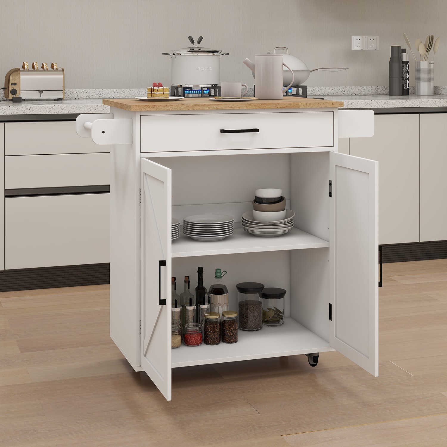 SINOFURN SYA860004WT Kitchen-Furniture - View #14