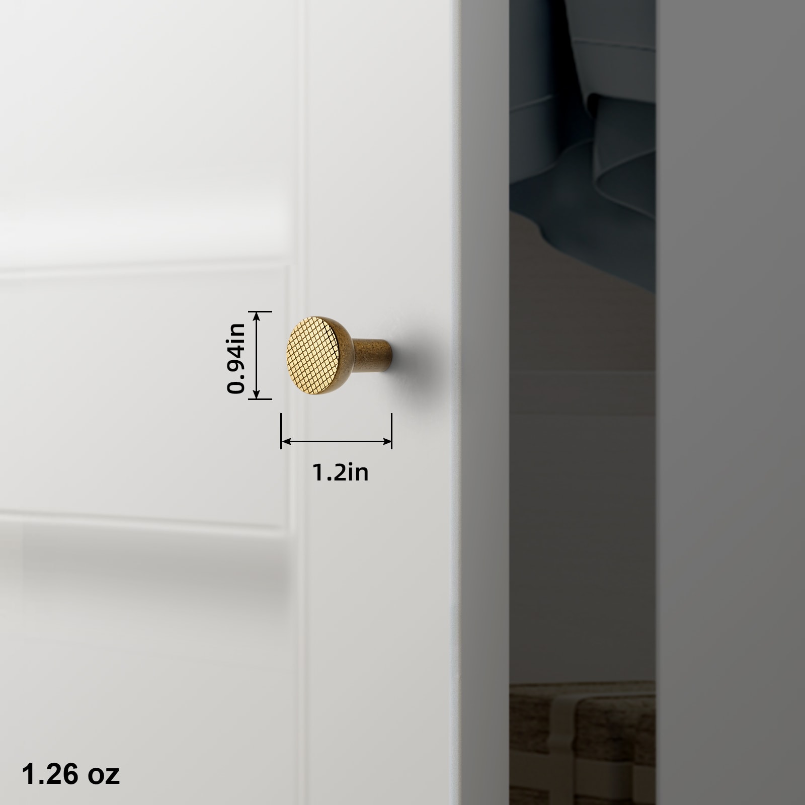 Miaokesen 2307GT-KNOB Cabinet-Knobs - View #2