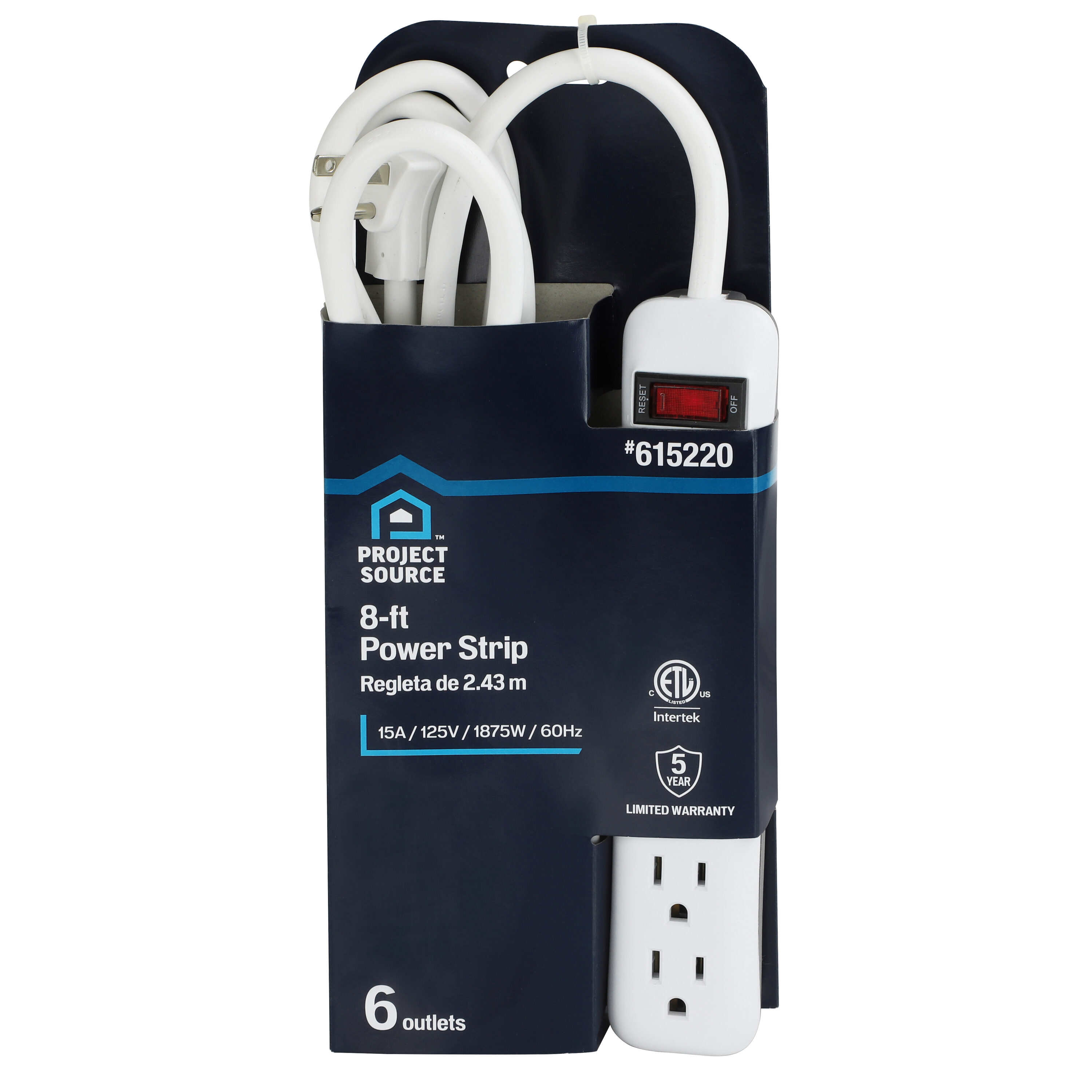 Project Source UTPB41115 Electrical-Power-Strips - View #2