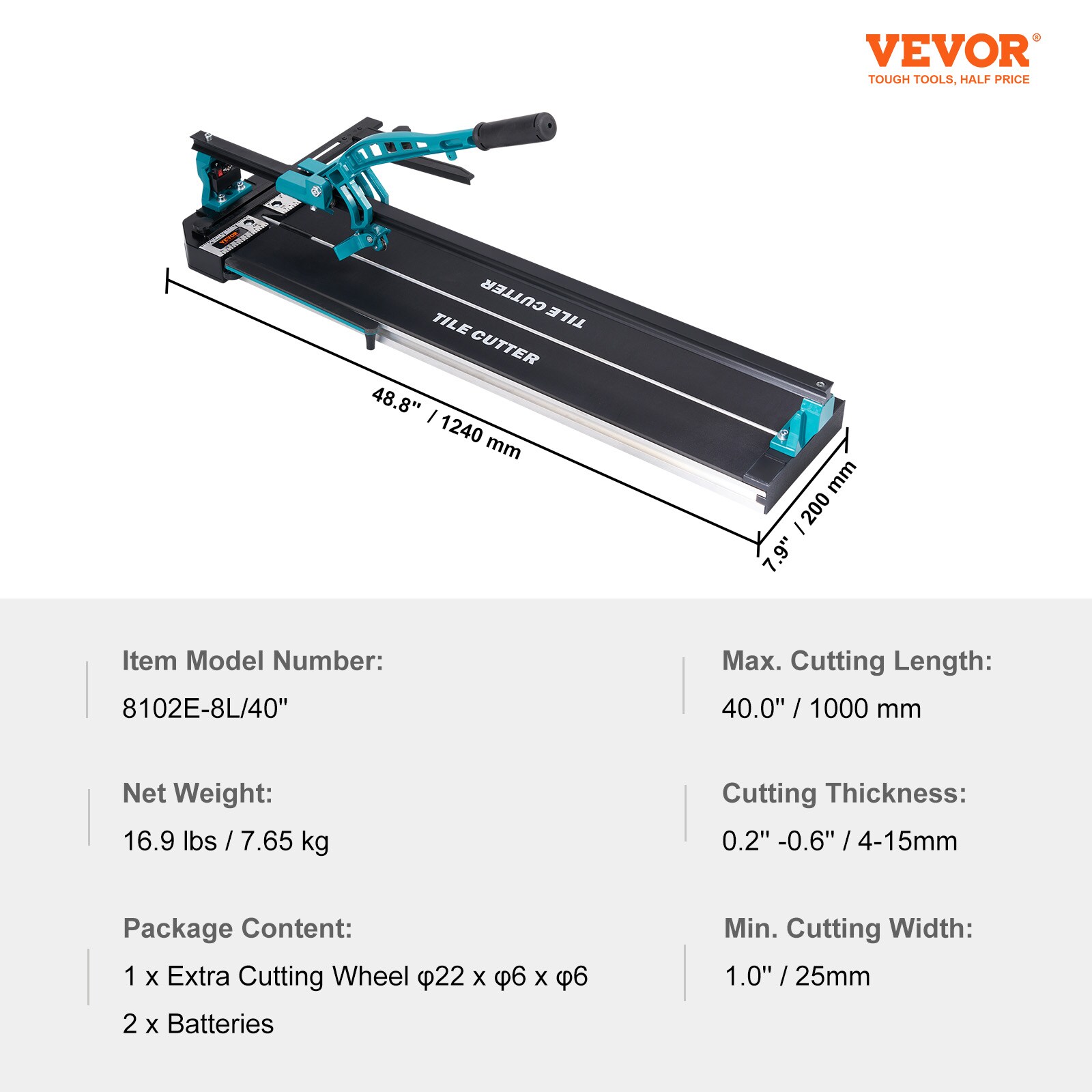 VEVOR KCZQGJMDDIY109K53V0 Manual-Cutters - View #8