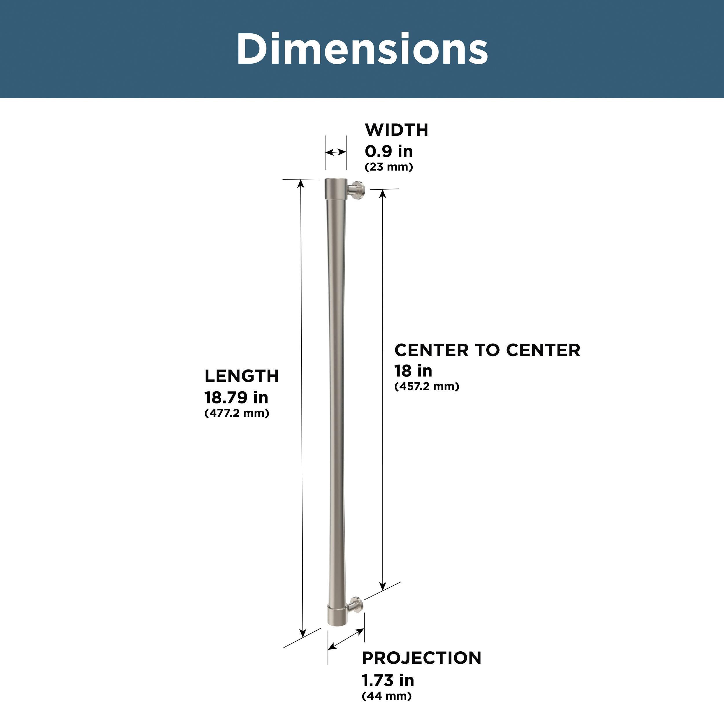 Franklin Brass DCODP-SN-D Cabinet-Pulls - View #6