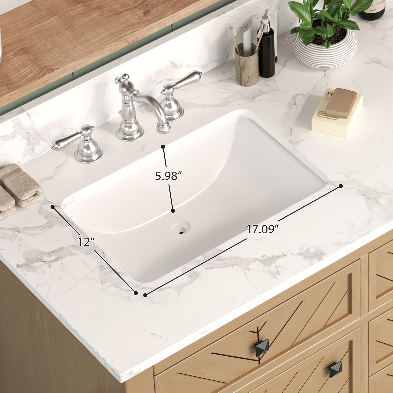 JEAREY JE-XNECWSF-YW Bath-Vanity-Combo - View #11