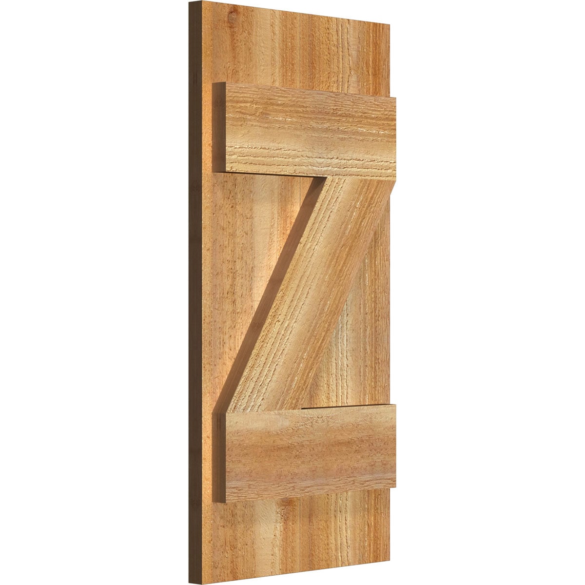 Ekena Millwork RBJ06Z11X022RWR Exterior-Shutters - View #2