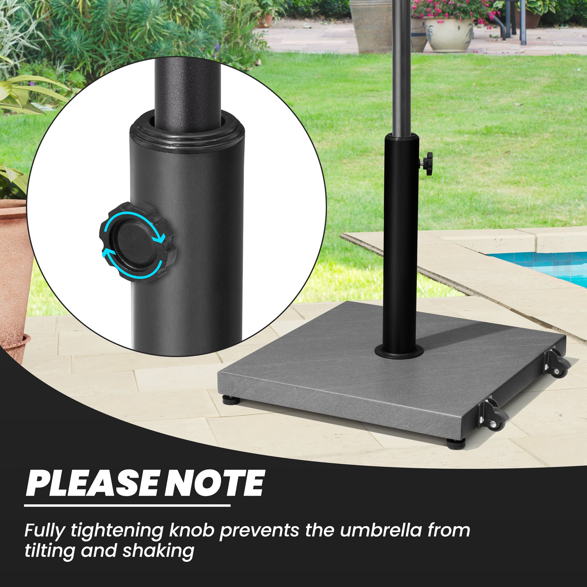 Crestlive Products CL-UB026GRY Umbrella-Bases - View #6