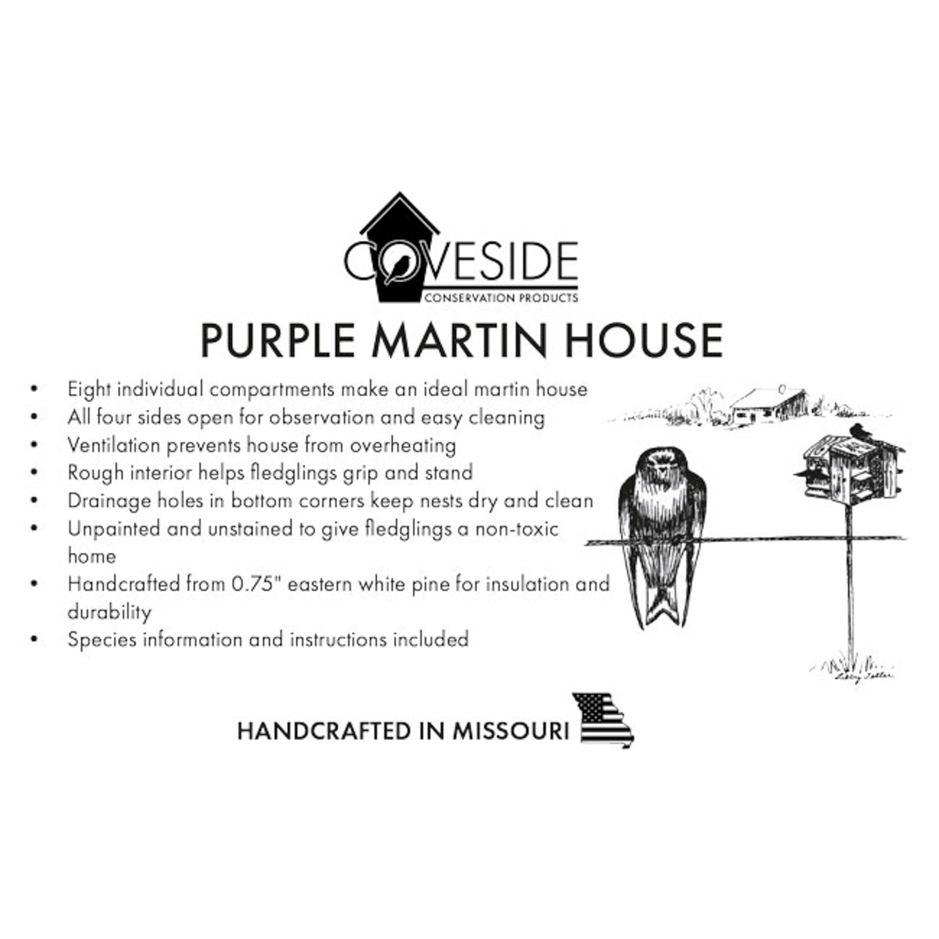 Coveside Conservation COV-10090 Bird-Houses - View #12