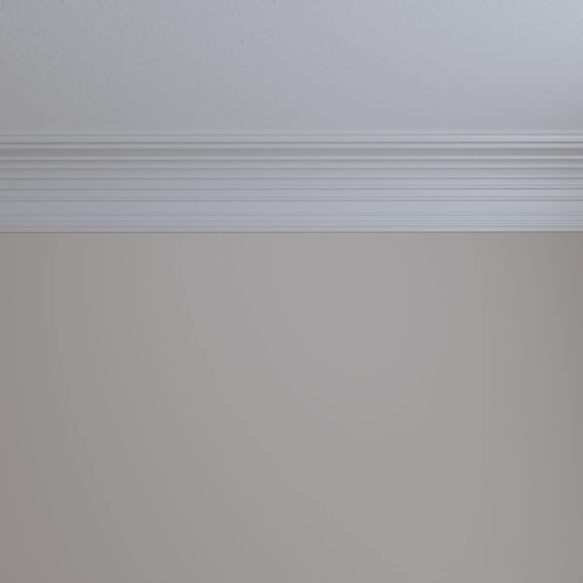 Foster Cove White Polyurethane Crown Moulding 94.5"