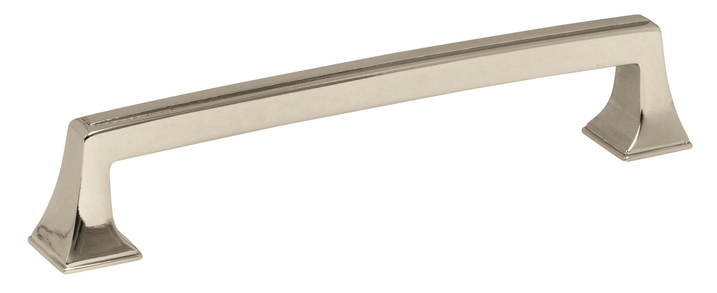 Amerock 2000734 Mulholland 6-5/16-in , 160mm Center to Center Polished Nickel Arch Handle