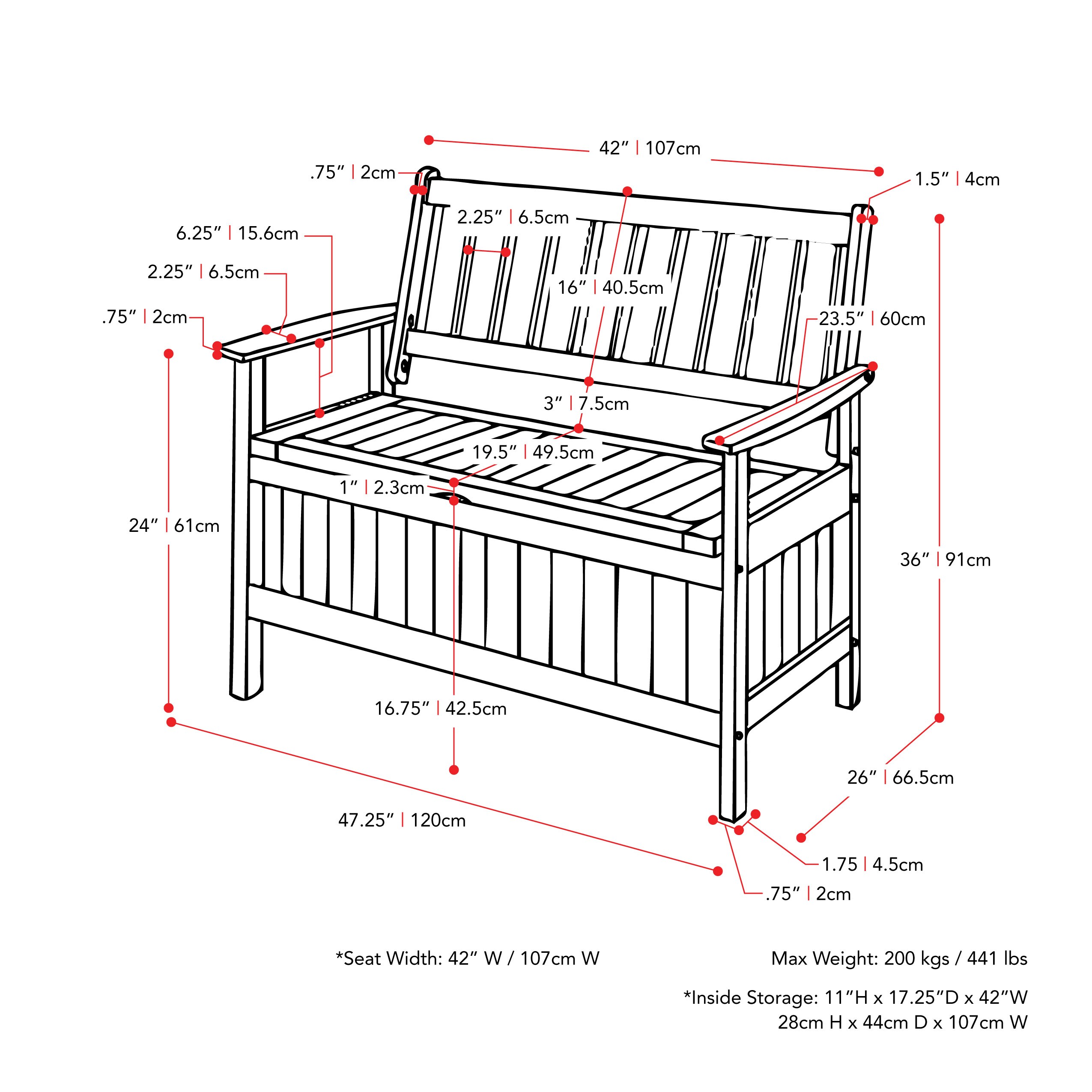 CorLiving PEX-860-S benches - View #9