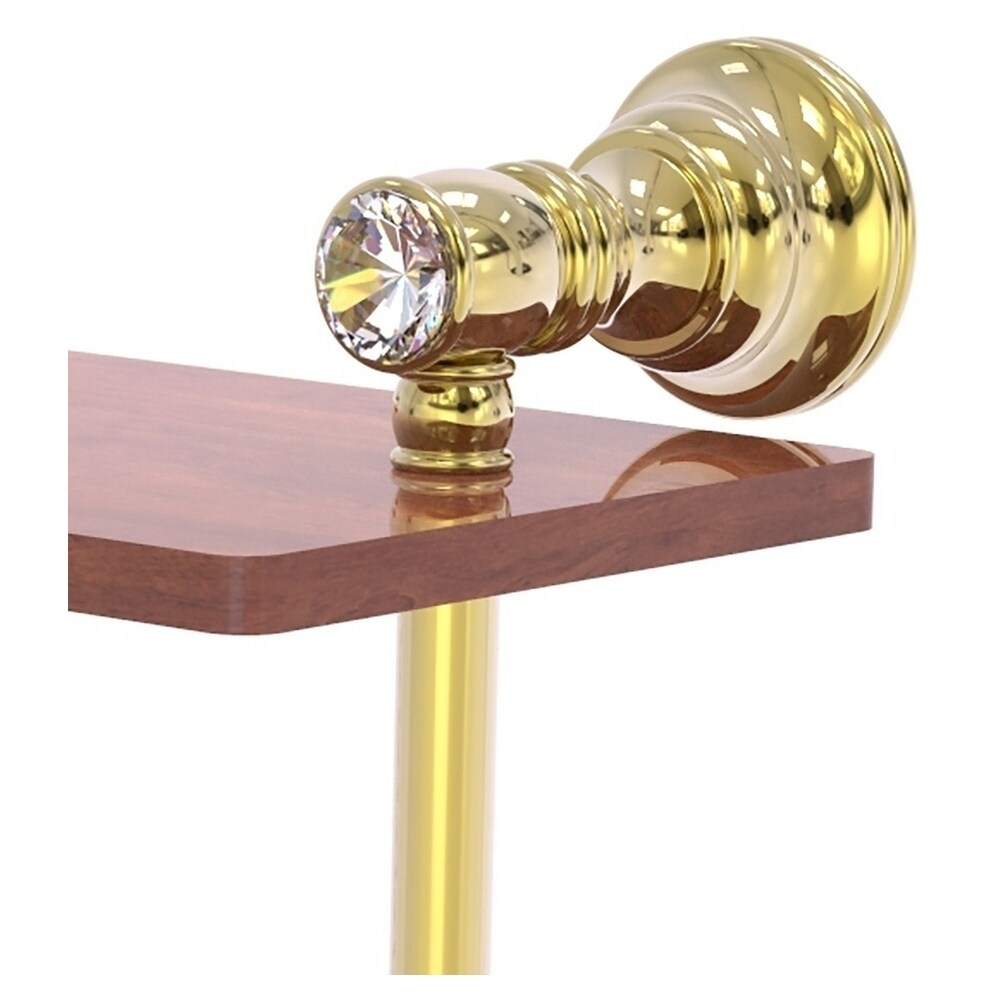 Allied Brass CC-2-16-IRW-UNL Bathroom-Shelves - View #2