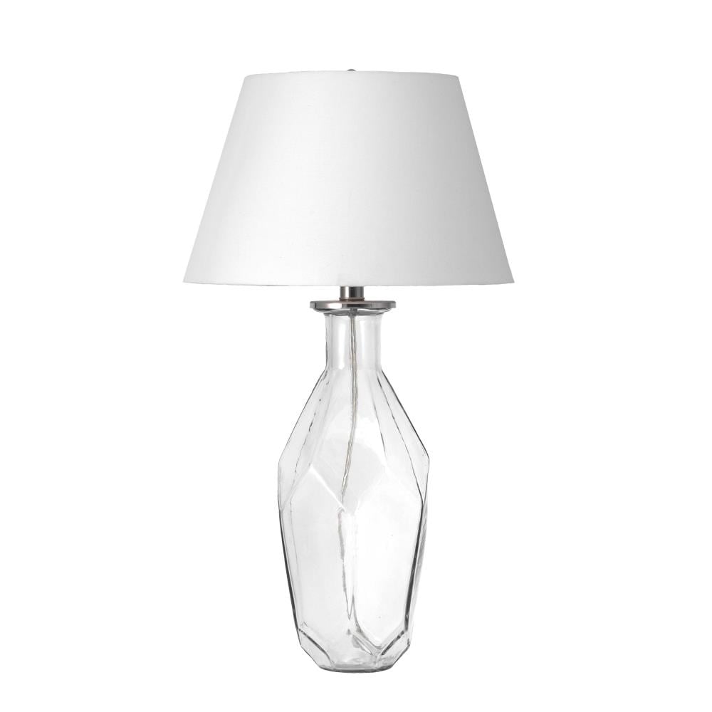 nuLOOM GWT05AA Clear Table Lamp with Fabric Shade