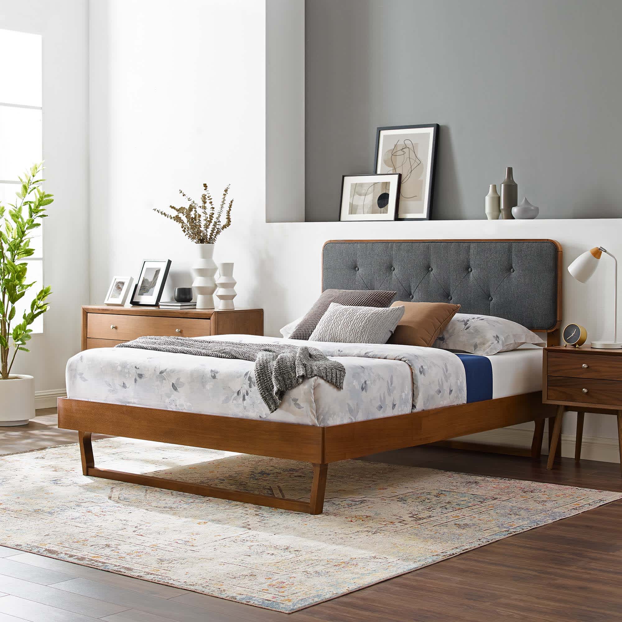 Modway MOD-6387-WAL-CHA beds - View #4