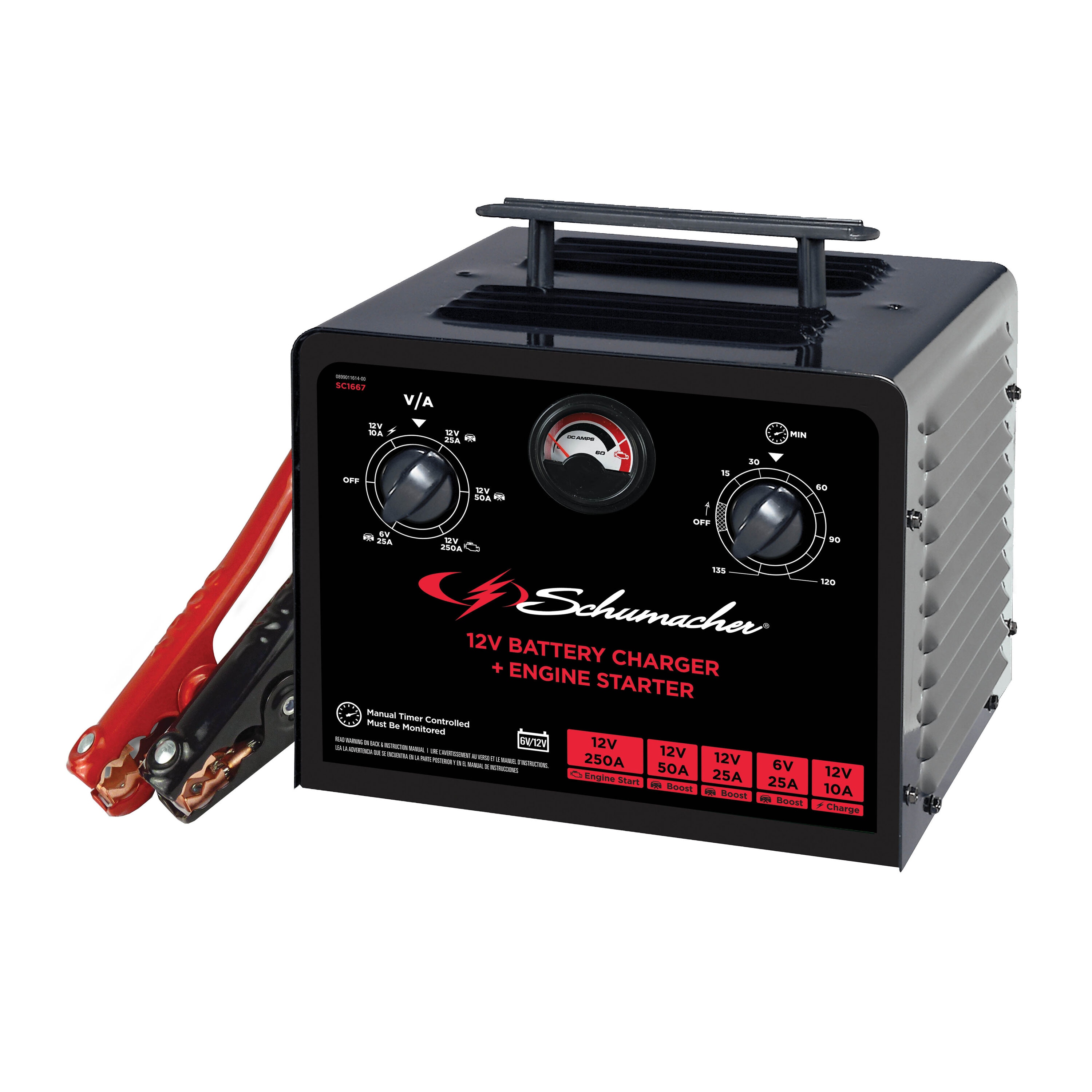 Schumacher Electric 250 -Amp 6/12-volt Car Battery Charger #SC1667