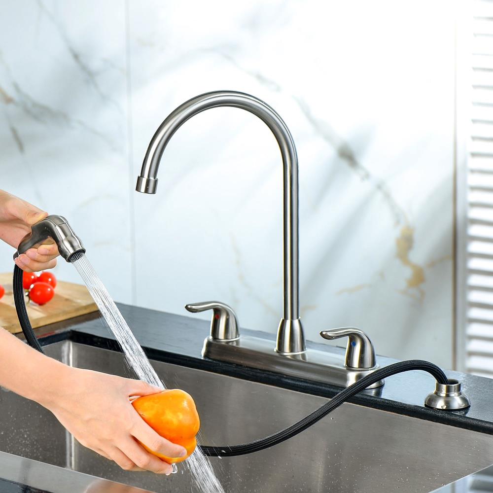 Parrot Uncle H-SLC2007-SS-EG Kitchen-Faucets - View #3