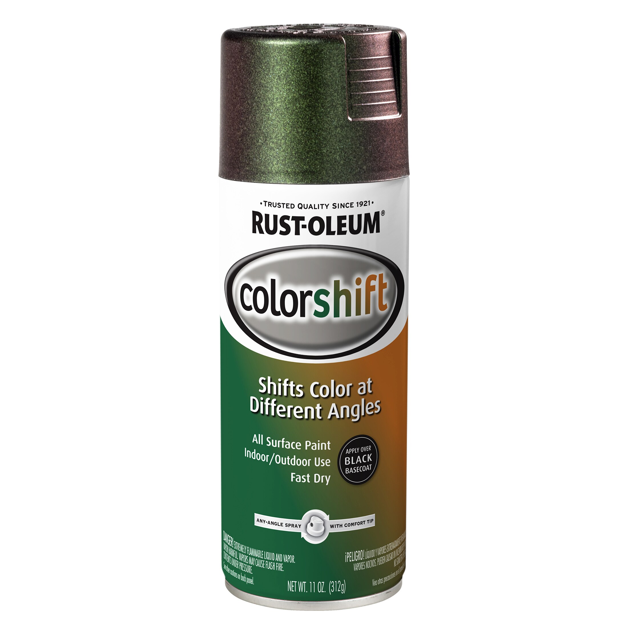 Rust-Oleum Specialty Color Shift 6-Pack Gloss Green Copper Spray Paint ...