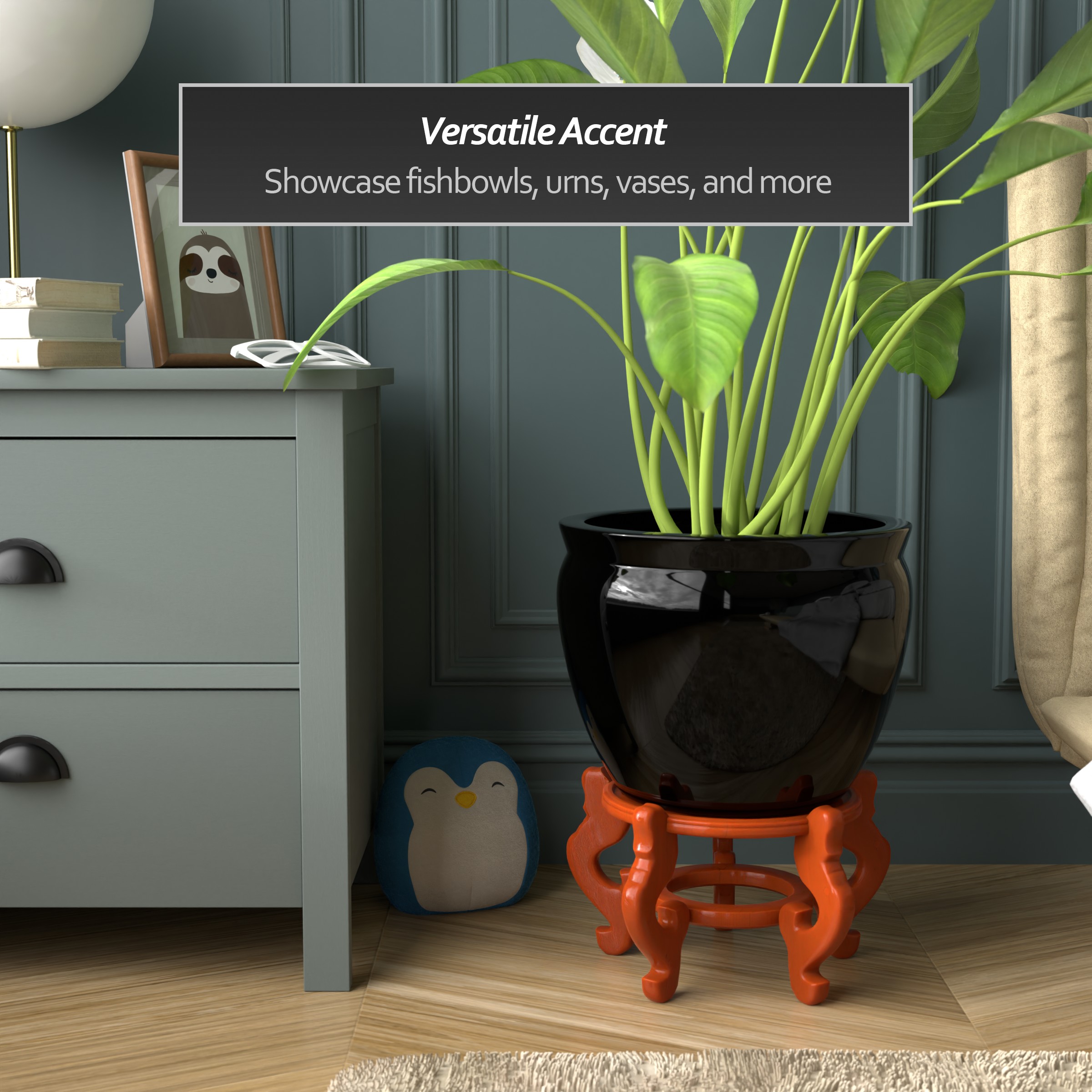 Red Lantern ST-FS102-H-9 Plant-Stand - View #6