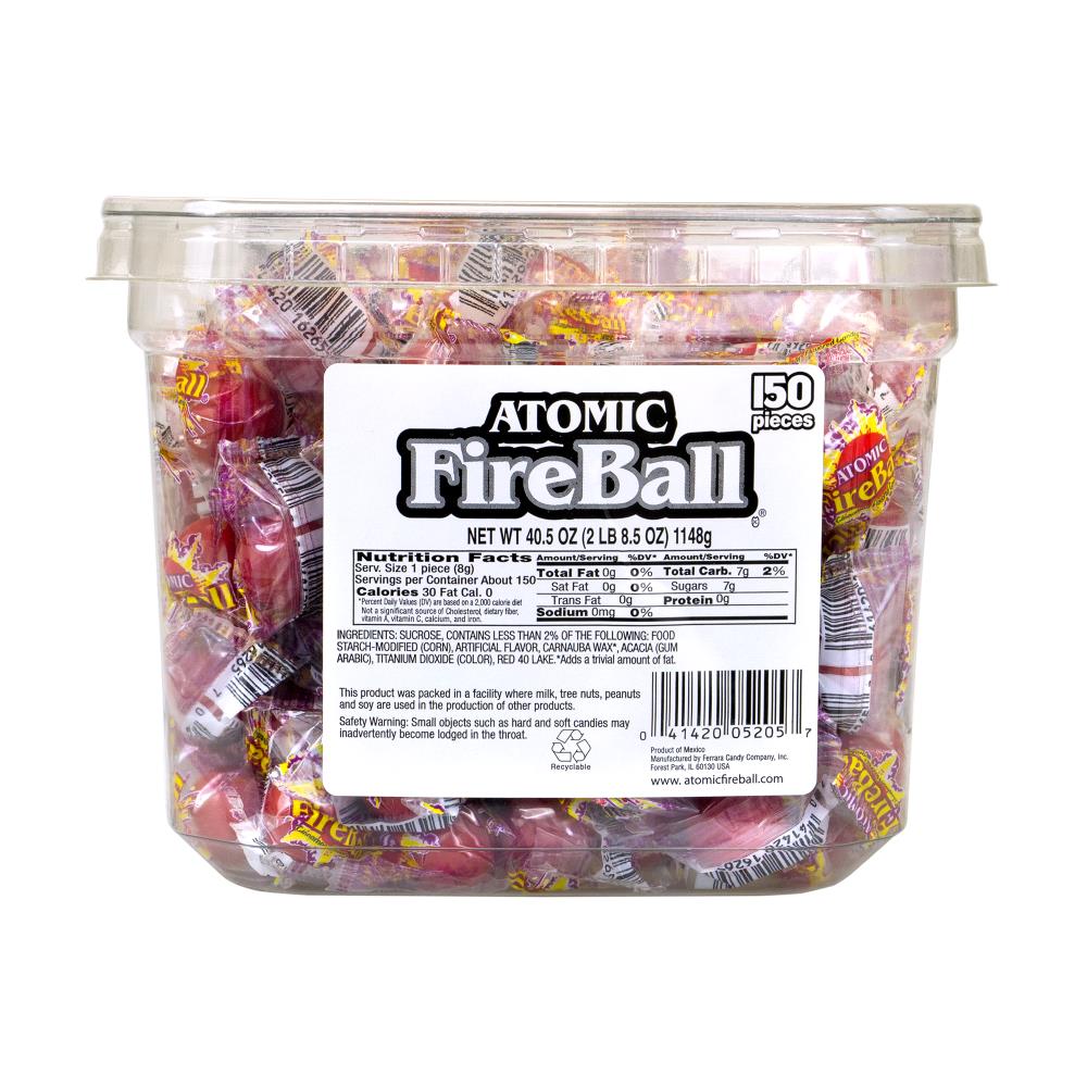 Atomic Fireballs Candy Pound Bulk Bag Ph 5482