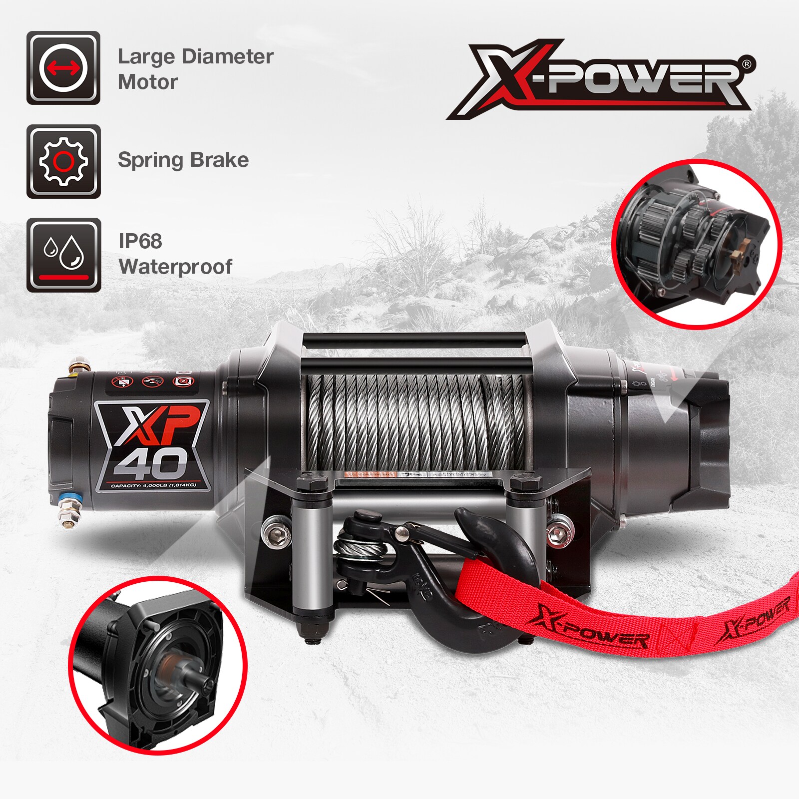 X-POWER XP-40 Winches-Accessories - View #4