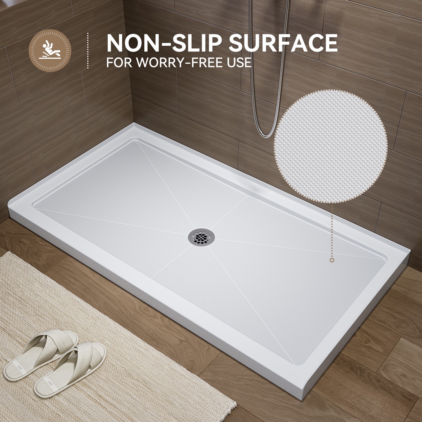 HOROW BS6032-CH Shower-Floors - View #9