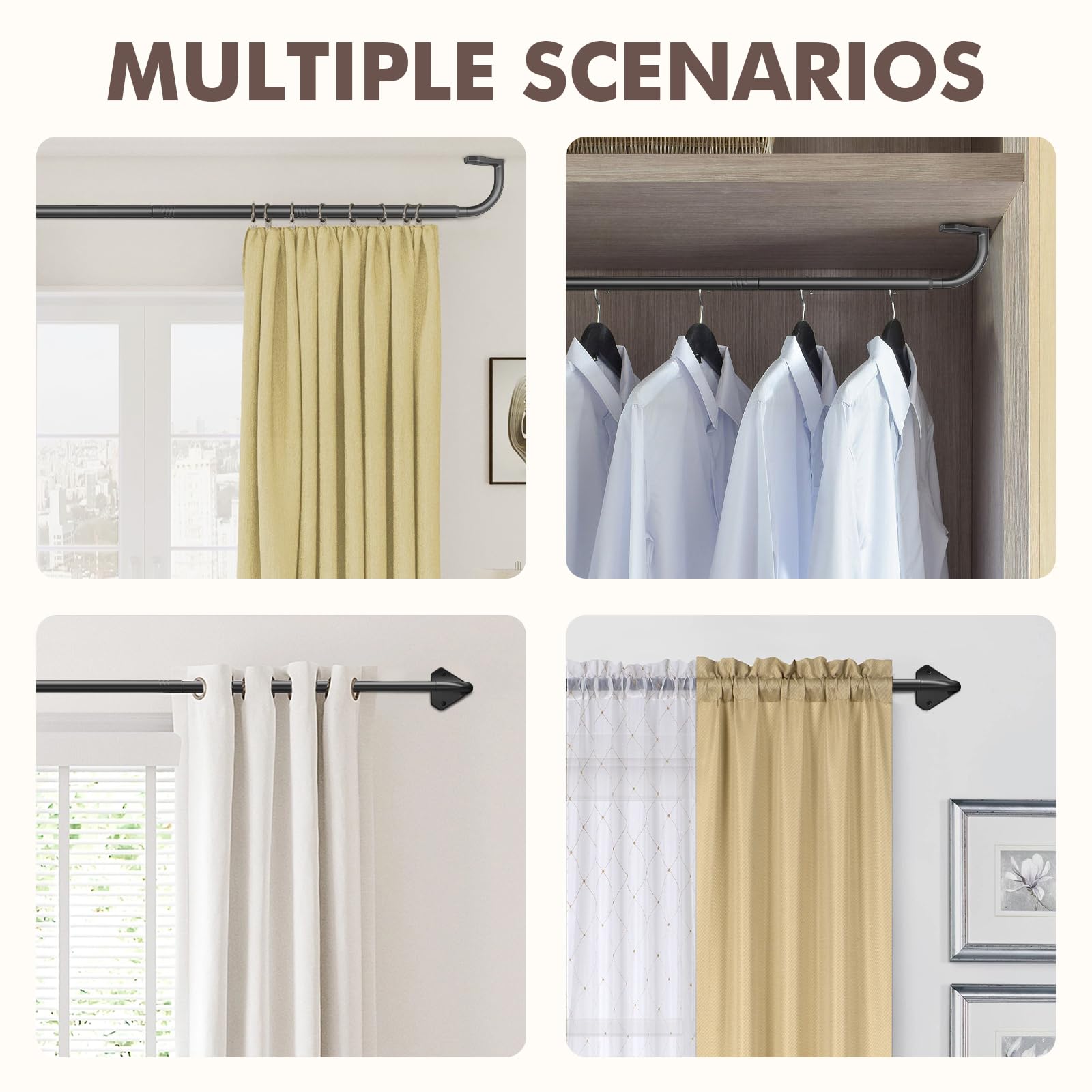 KIWDZFU LKI0820A124 Curtain-Rods - View #7