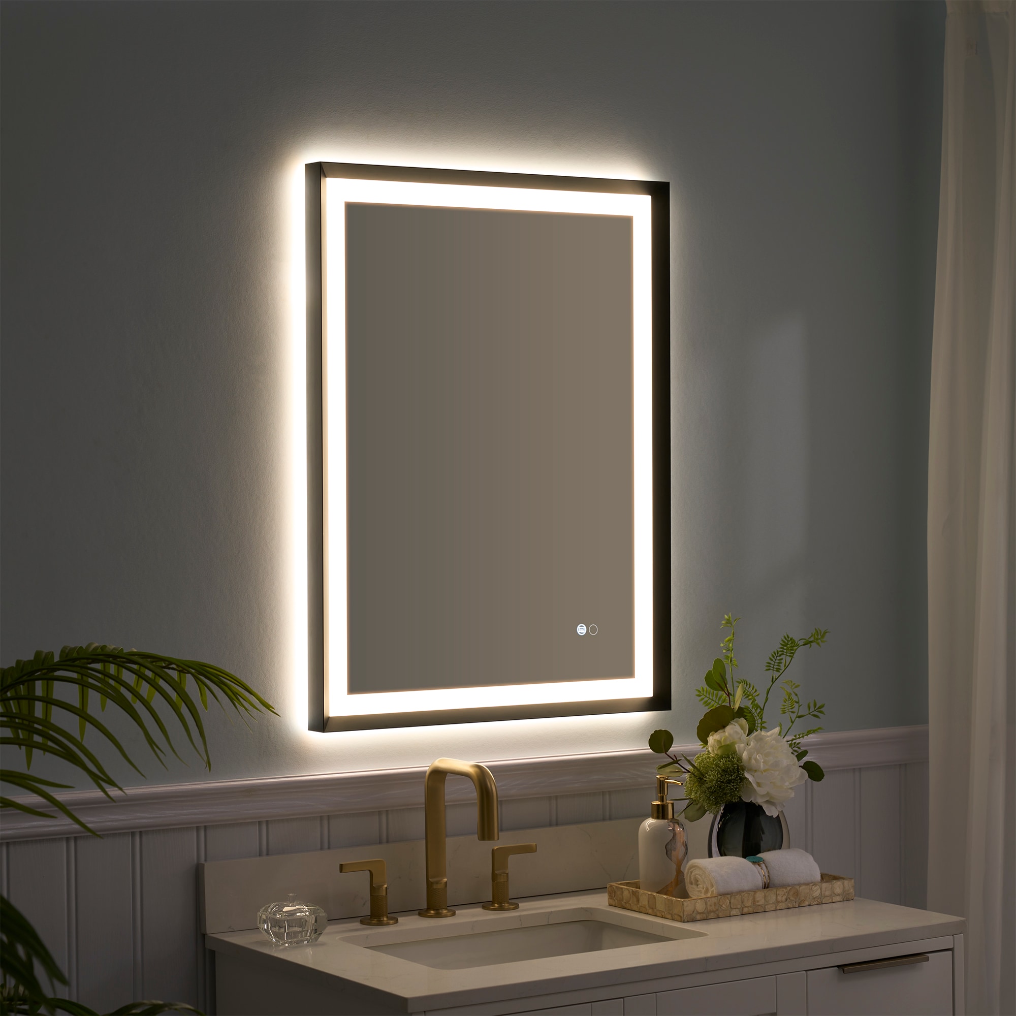 Forclover MRW-6F2432MB Framed-Bath-Mirrors - View #3