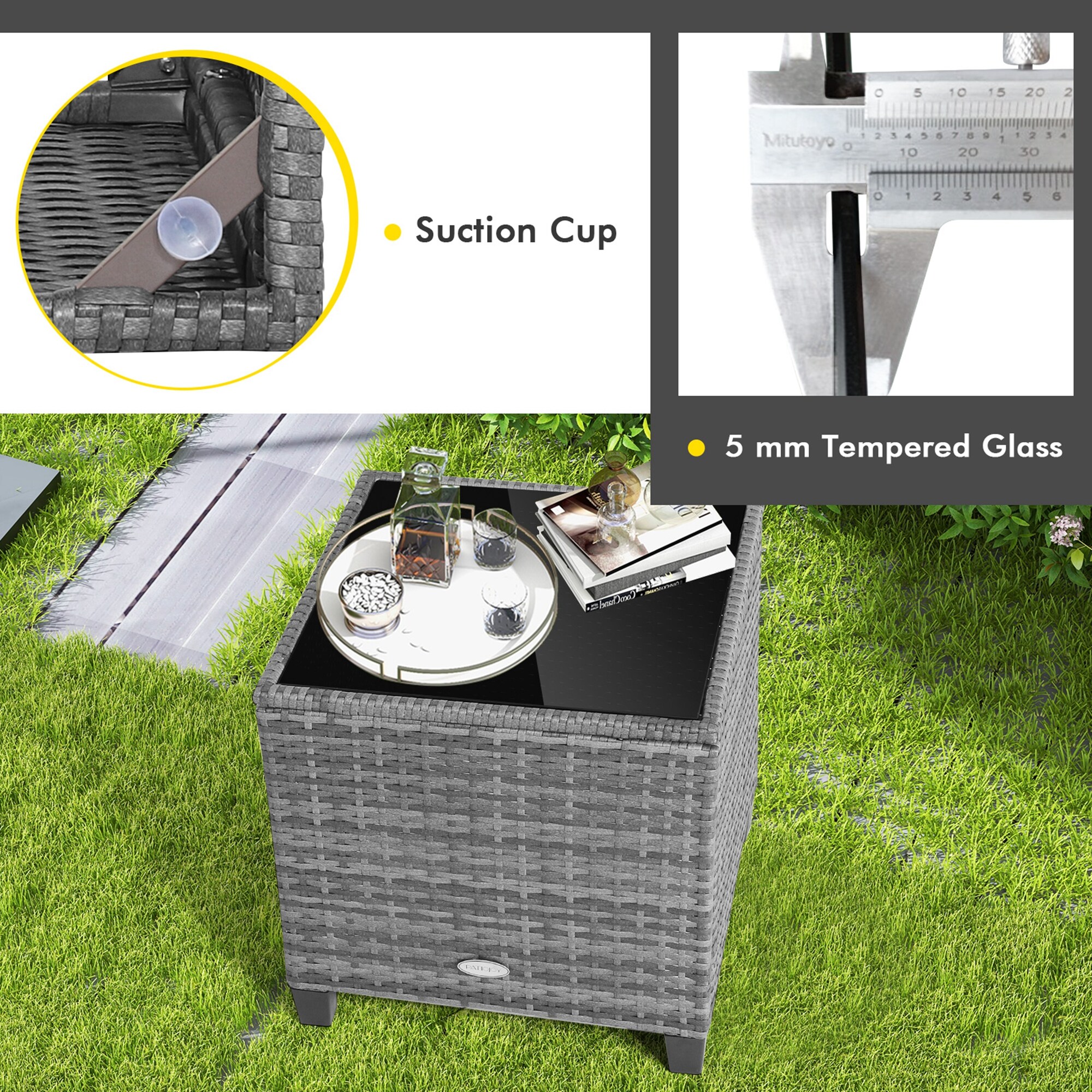 Costway HW70267NY Patio-Conversation-Sets - View #5