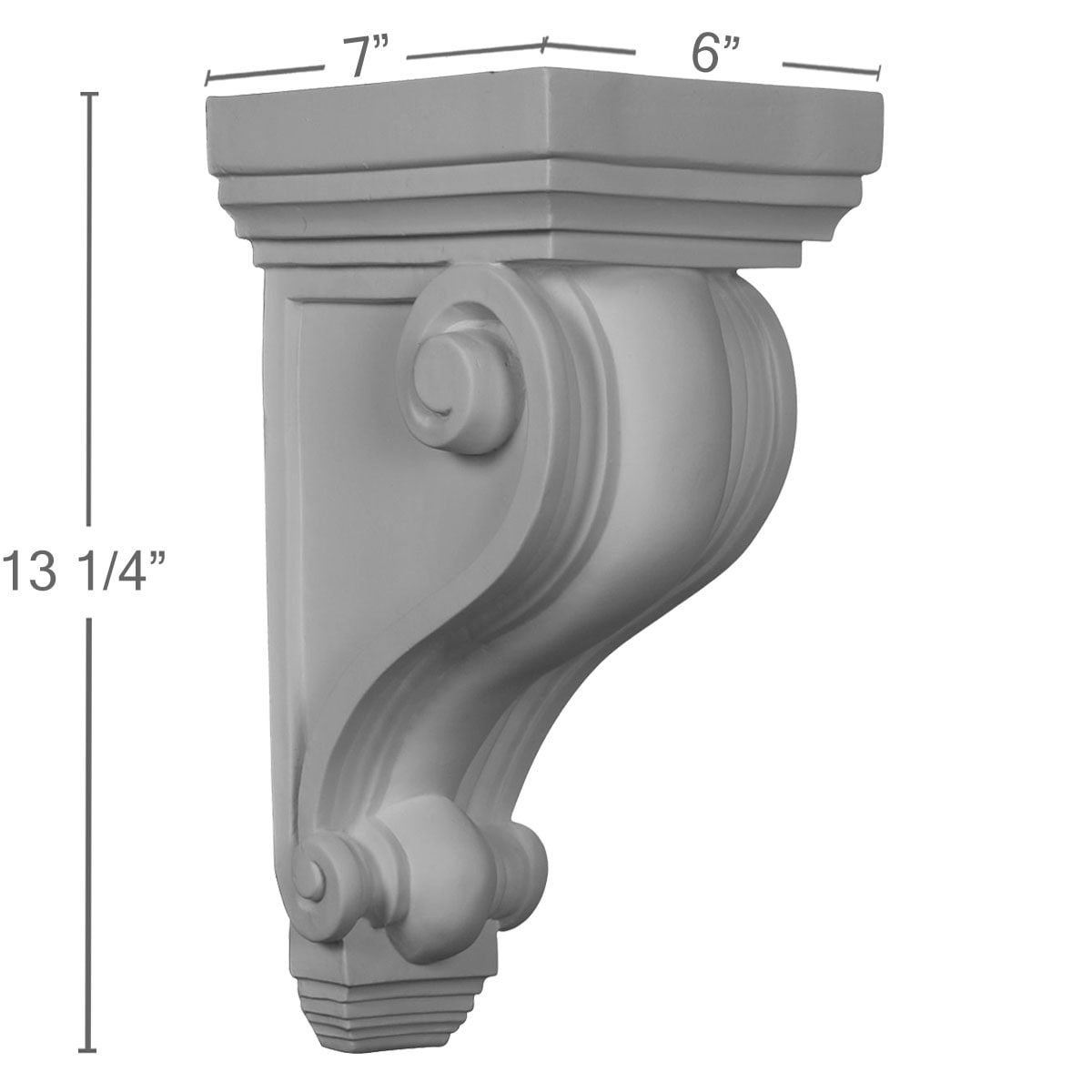 Ekena Millwork COR06X07X13DE corbels - View #2