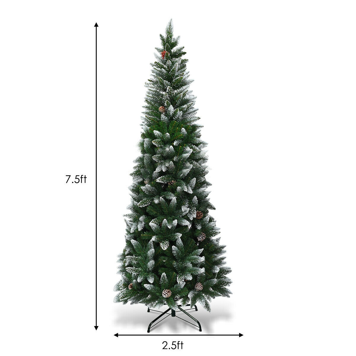 WELLFOR CM-HWY-22053 Artificial-Christmas-Trees - View #7