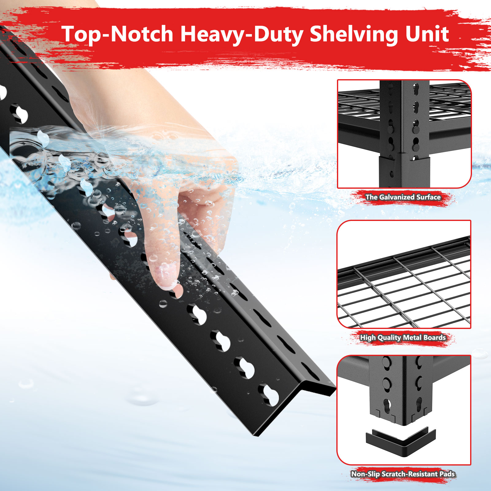 LOVMOR 36HDMS-PLR Free-Standing-Shelving - View #5