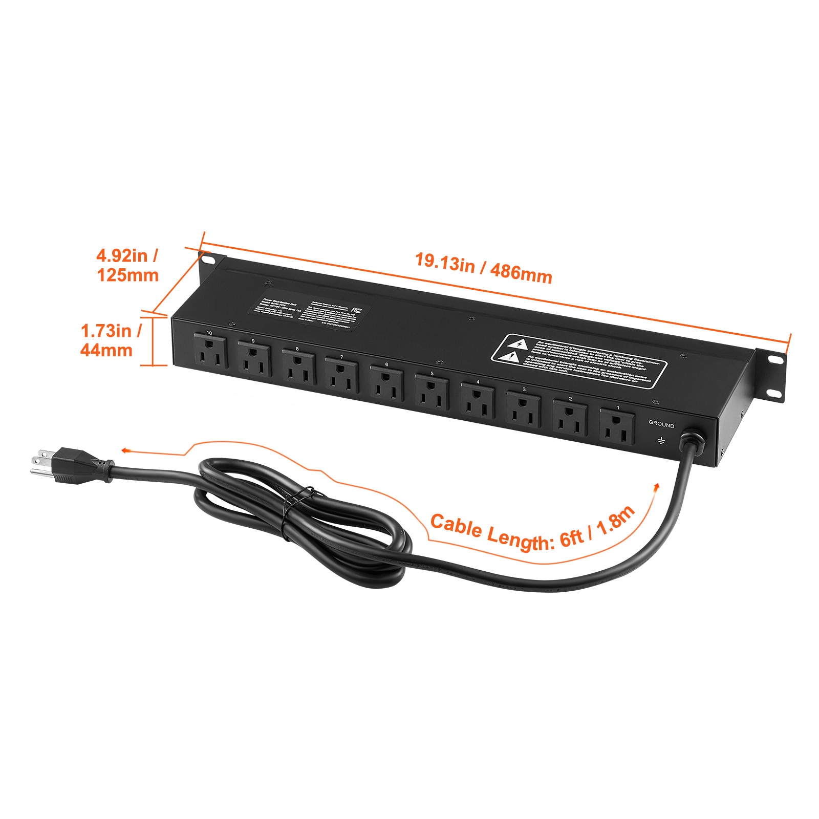 VELMONT INC LVLGIA3374 Electrical-Power-Strips - View #3