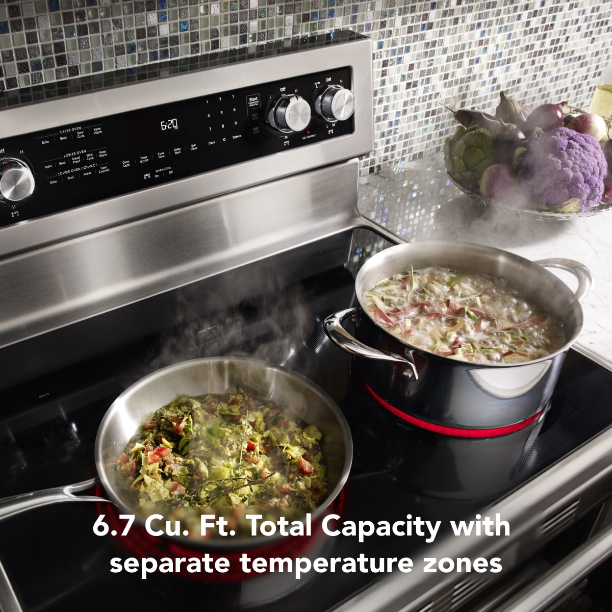 KitchenAid KFED500ESS Double-Oven-Elec-Ranges - View #6